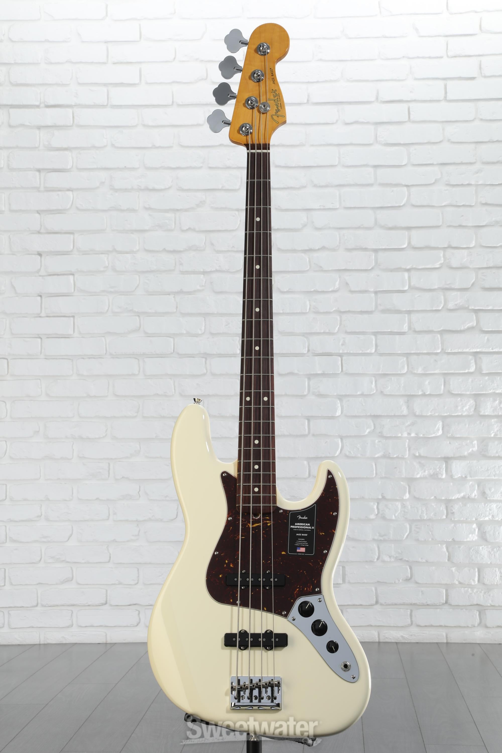 Fender American Professional II Jazz Bass - Olympic White