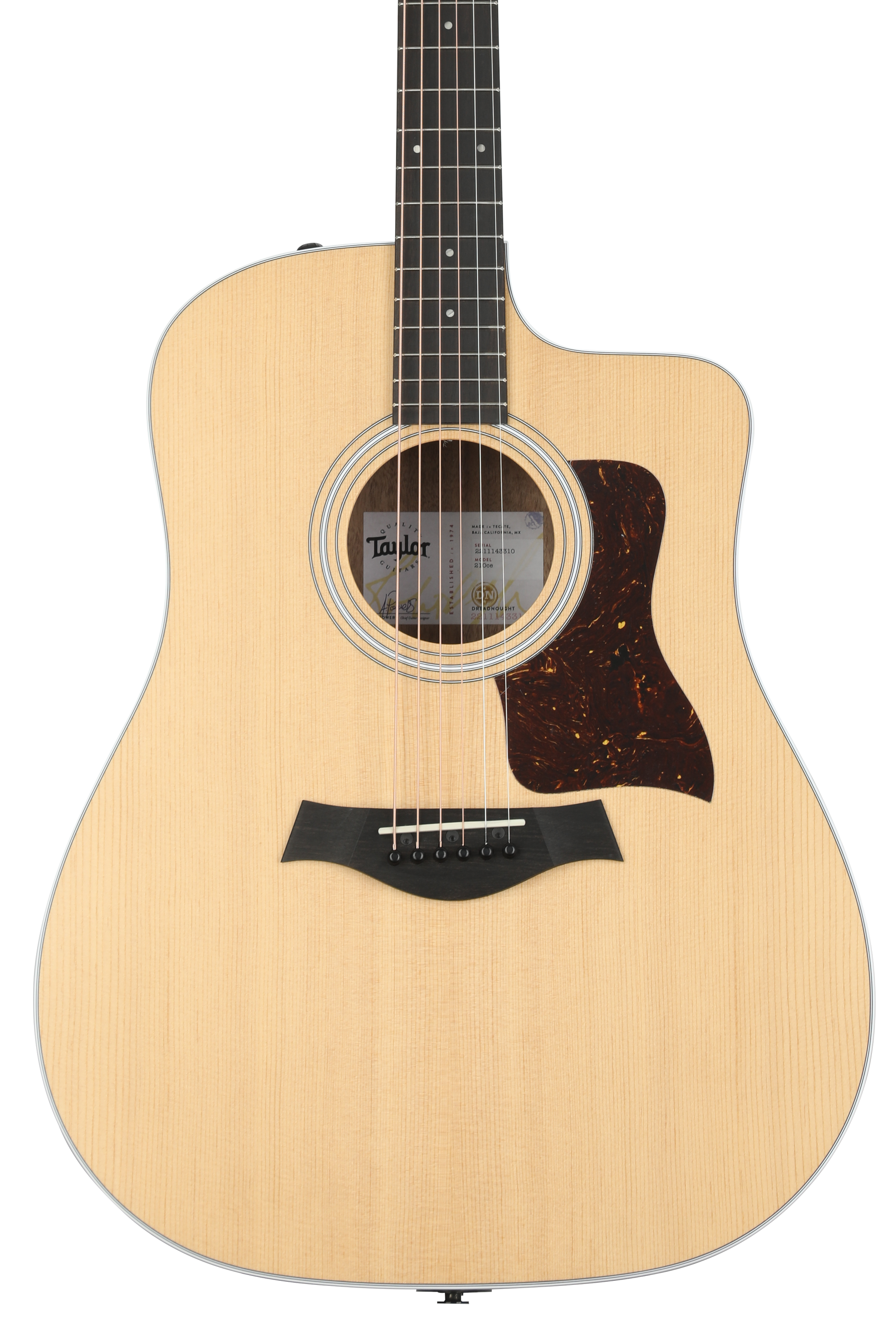 Taylor ギター エレアコ 210ce Taylor 210ce Dreadnought Acoustic-electric Guitar - Natural