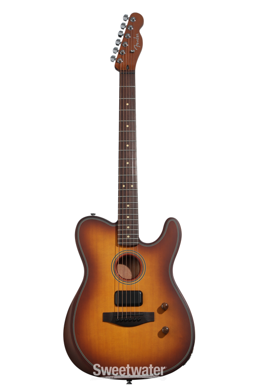 Amazon.com: Fender American Acoustasonic Telecaster Acoustic
