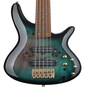 Ibanez Bass Workshop SRFF805 Multi-scale - Black Stained Ash 