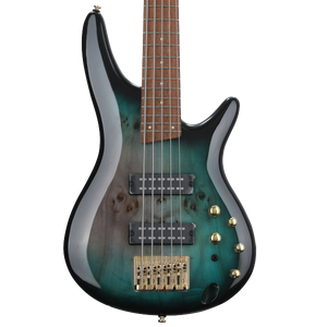 Ibanez SR505E Bass Guitar - Surreal Black Dual Fade | Sweetwater Ibanez SR505E Bass Guitar - Surreal Black Dual Fade | Sweetwater