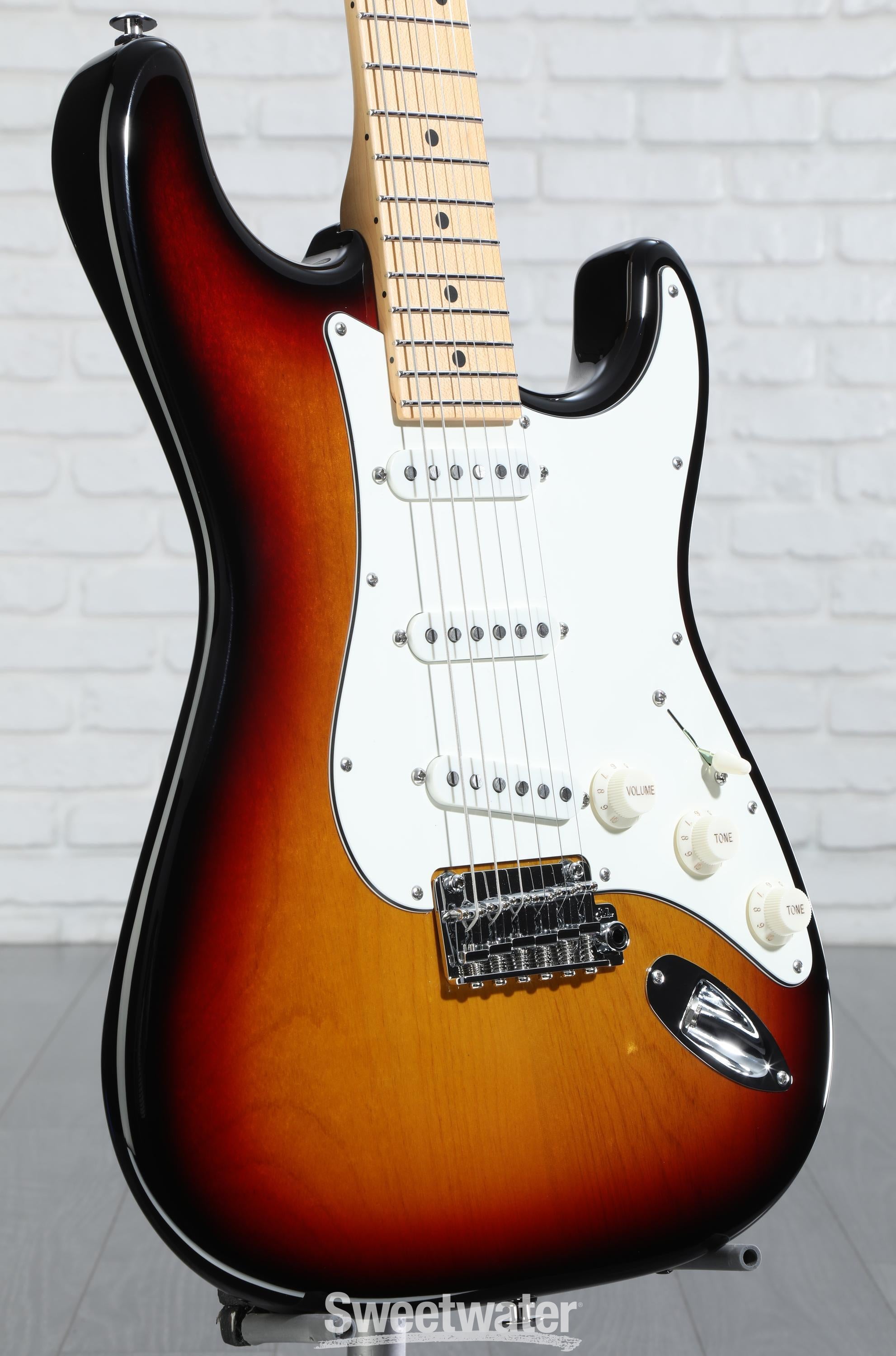 Suhr Classic S SSS Electric Guitar - 3-tone Burst with Maple