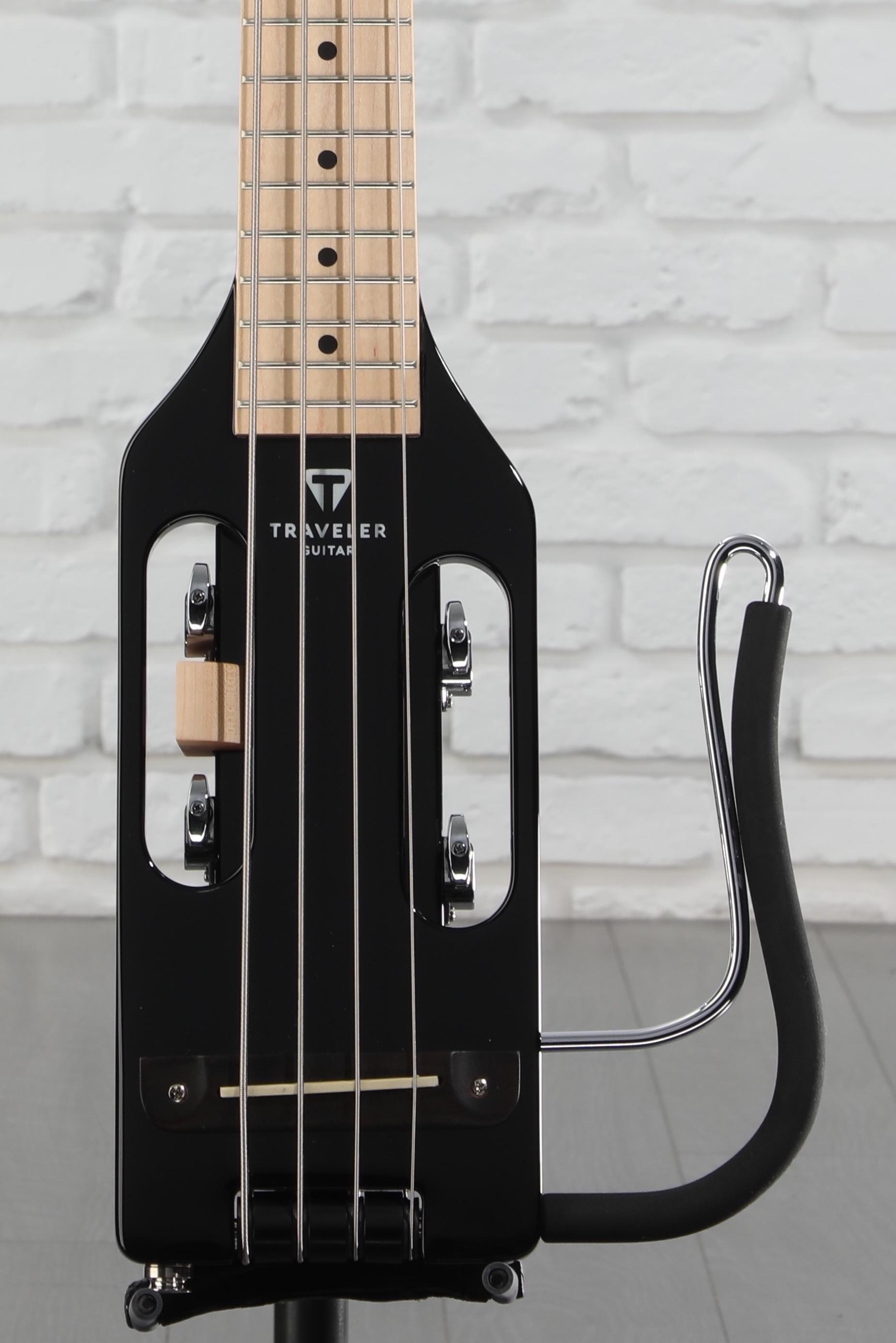 Traveler Guitar Ultra-Light Bass Guitar - Gloss Black
