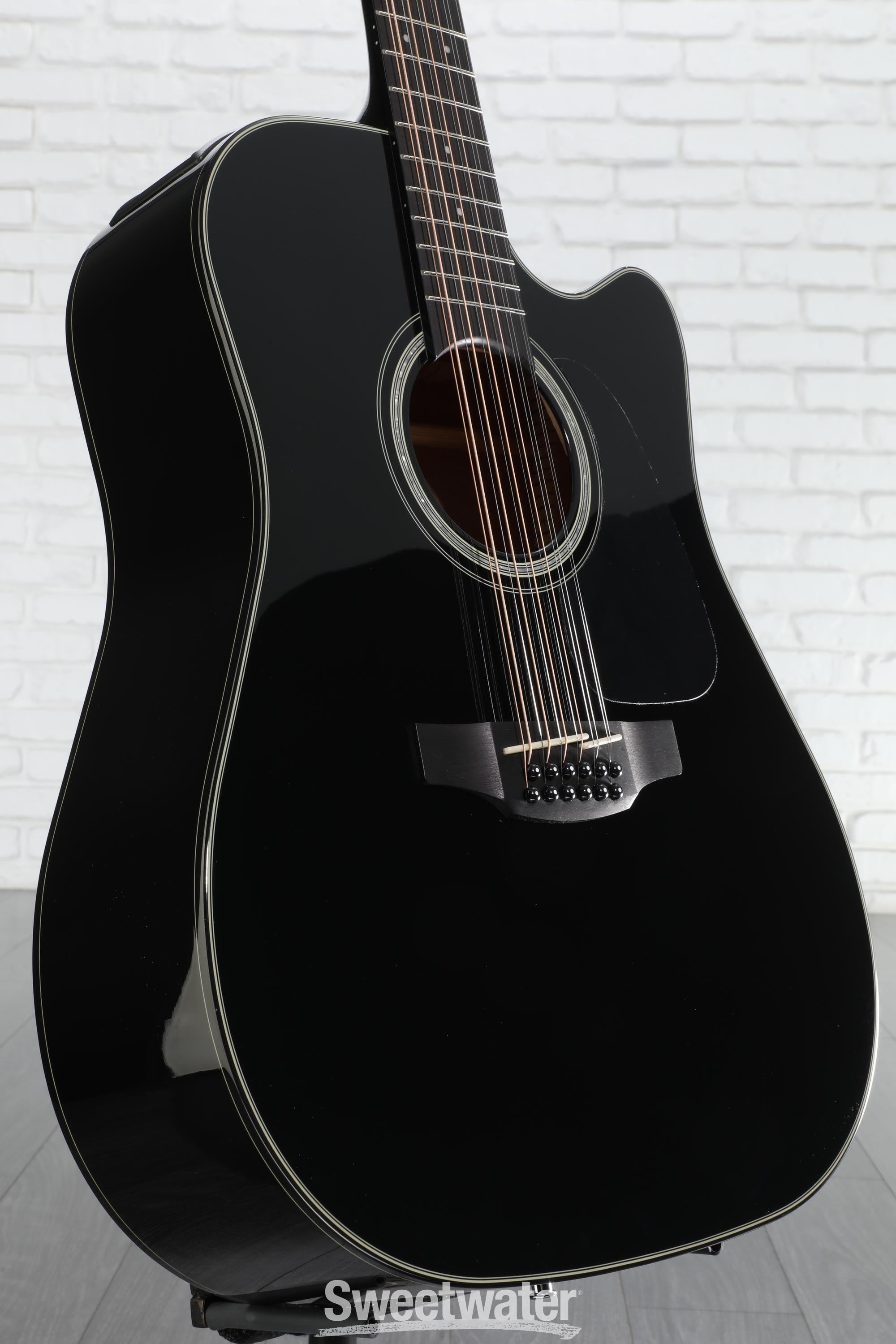 Takamine GD30CE-12 12-string Acoustic-electric Guitar - Black