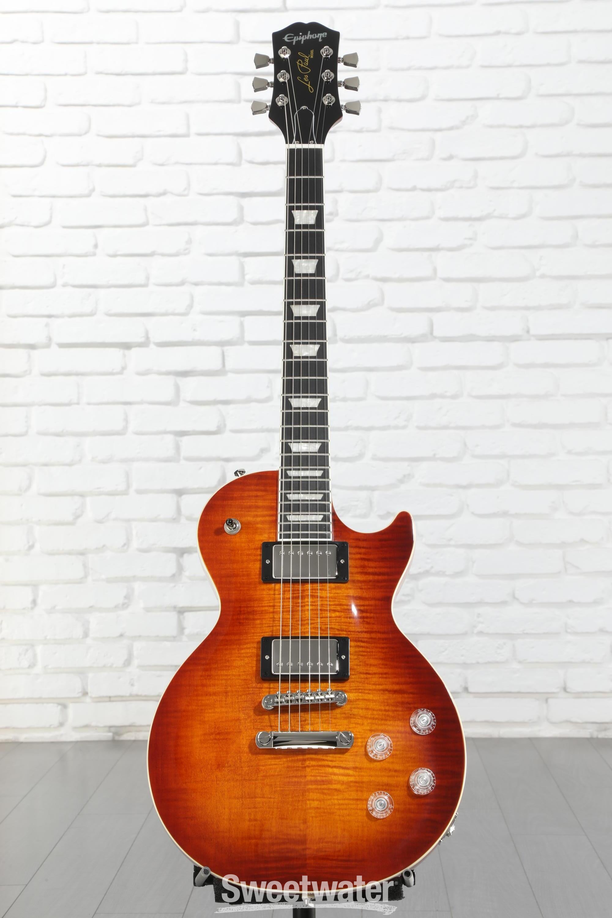 Epiphone Les Paul Modern Figured Electric Guitar - Mojave