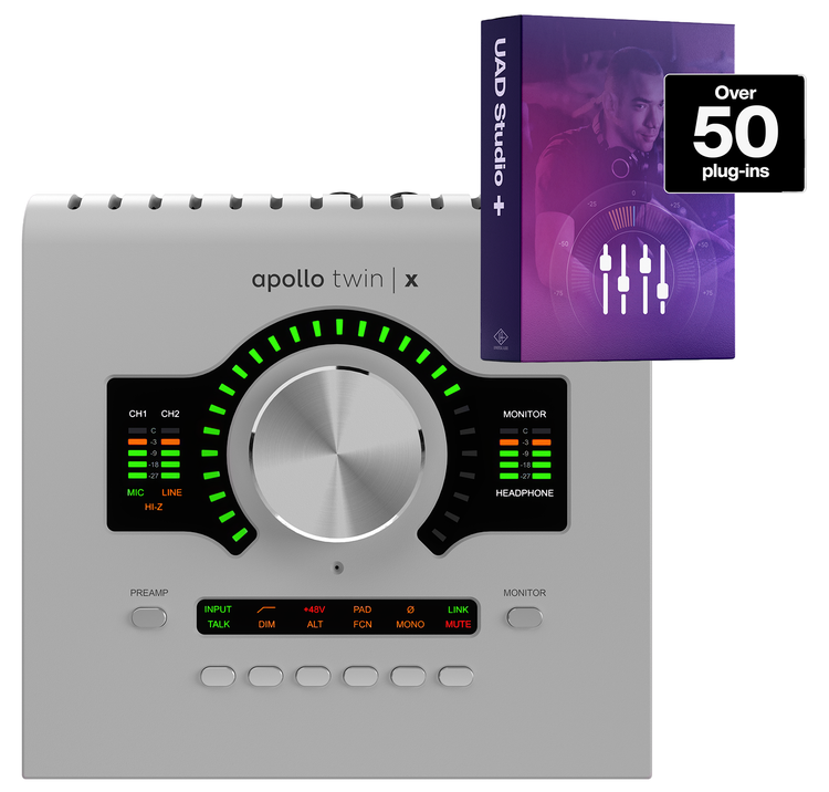 セール【STUDIO＋】Apollo Twin X Duo Gen2 おまけ付き Universal Audio Apollo Twin X DUO Gen 2 and Studio+ Edition Bundle