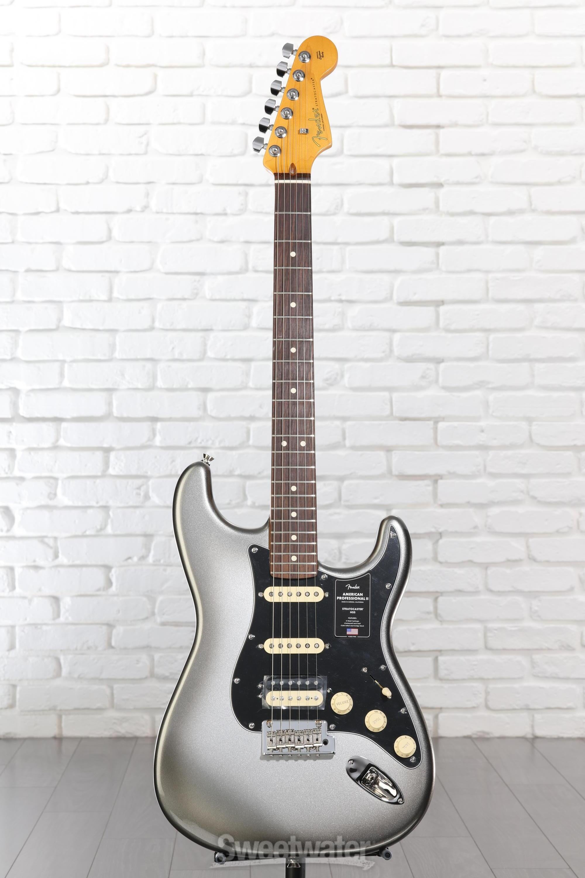Fender American Professional II Stratocaster HSS - Mercury with