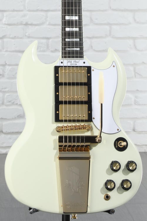 Epiphone 1963 SG Custom Electric Guitar - Classic White VOS
