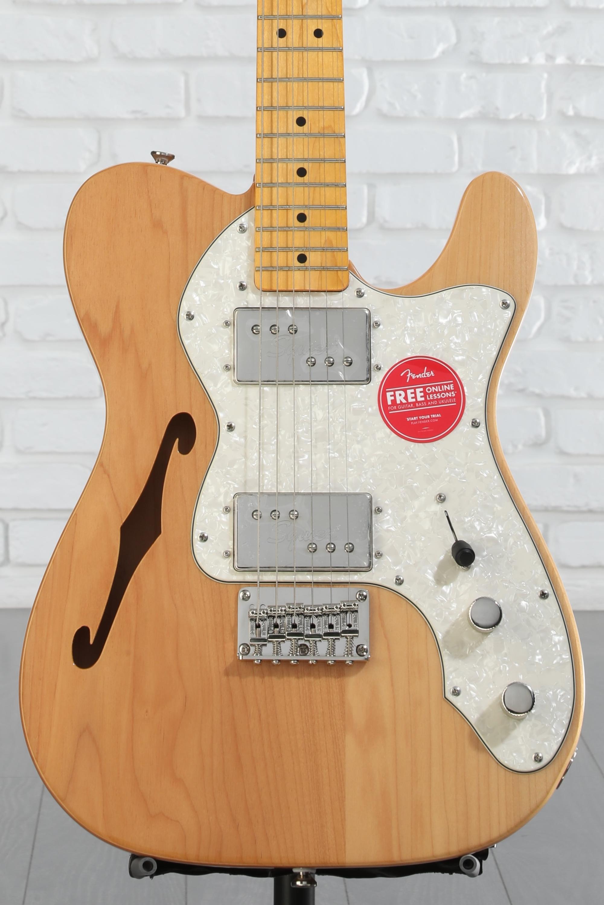 Amazon.com: Affinity Series Telecaster Thinline, Maple