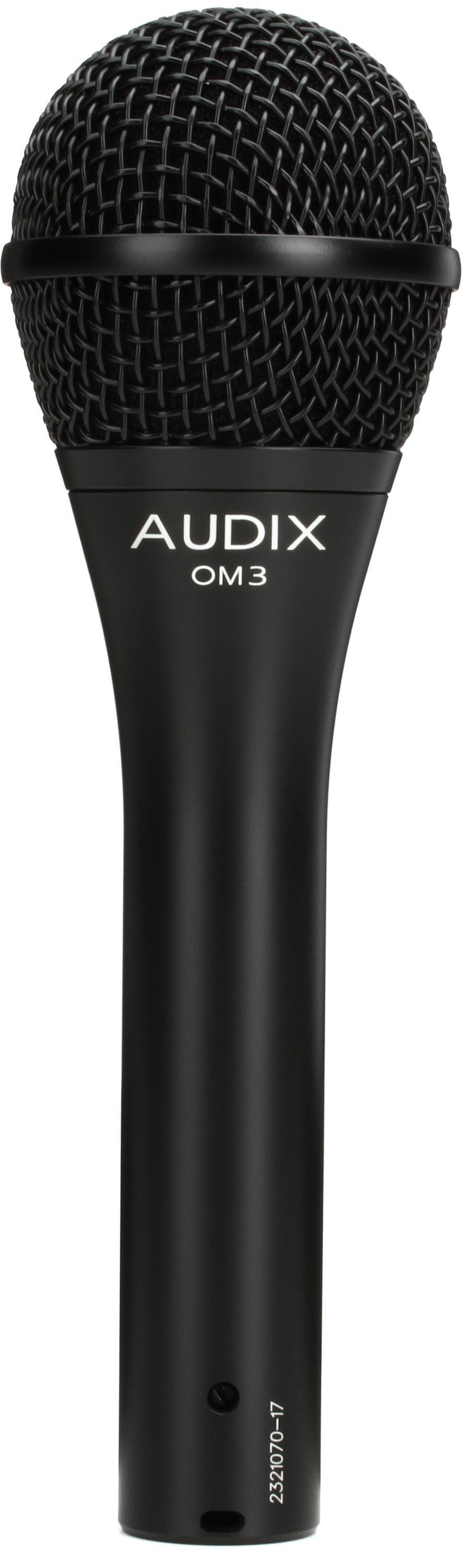 Audix OM-3 Hypercardioid Dynamic Vocal Microphone