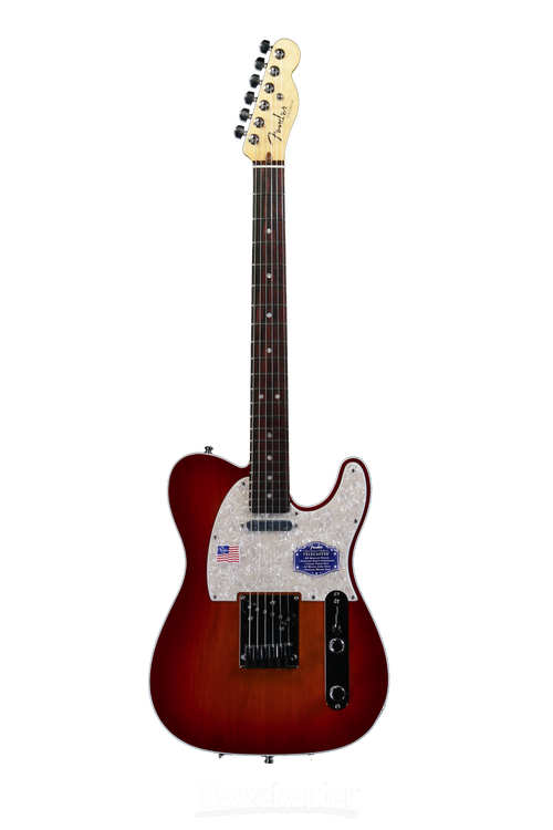 Fender American Deluxe Telecaster - Aged Cherry Burst, Rosewood