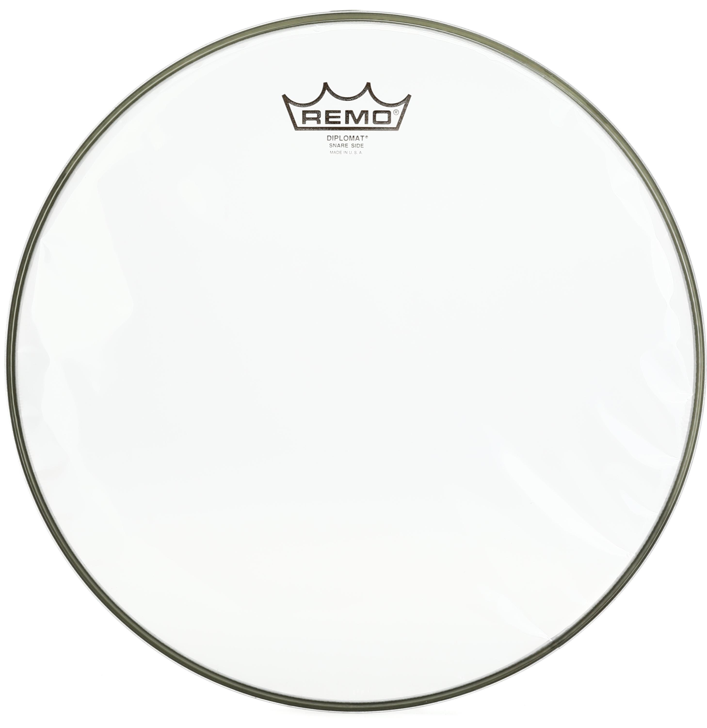 Photo of Remo Diplomat Hazy Snare Side Drumhead - 13 inches