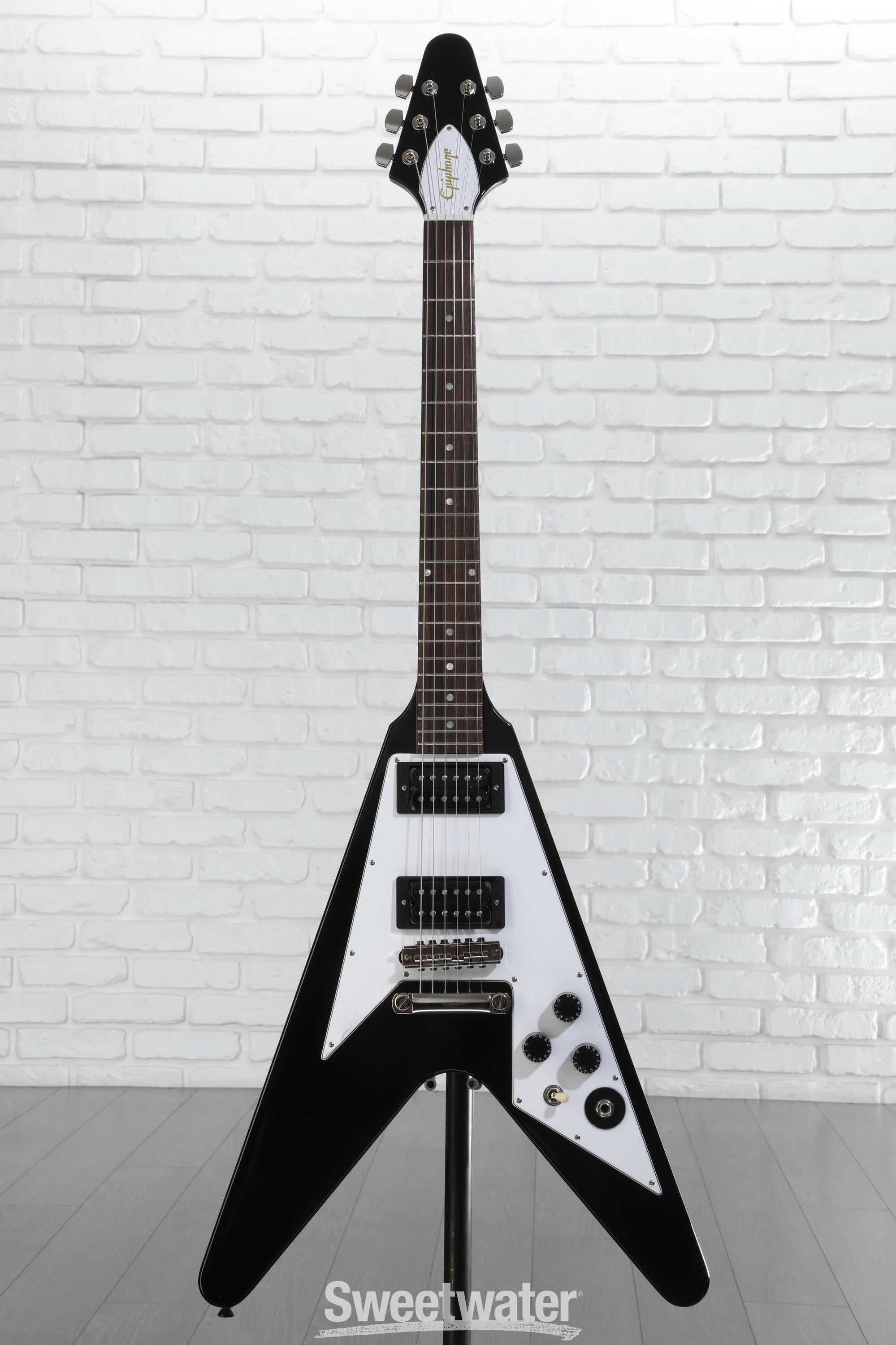 ギター Epiphone Flying V 1_Full_Straight_Front_NA-