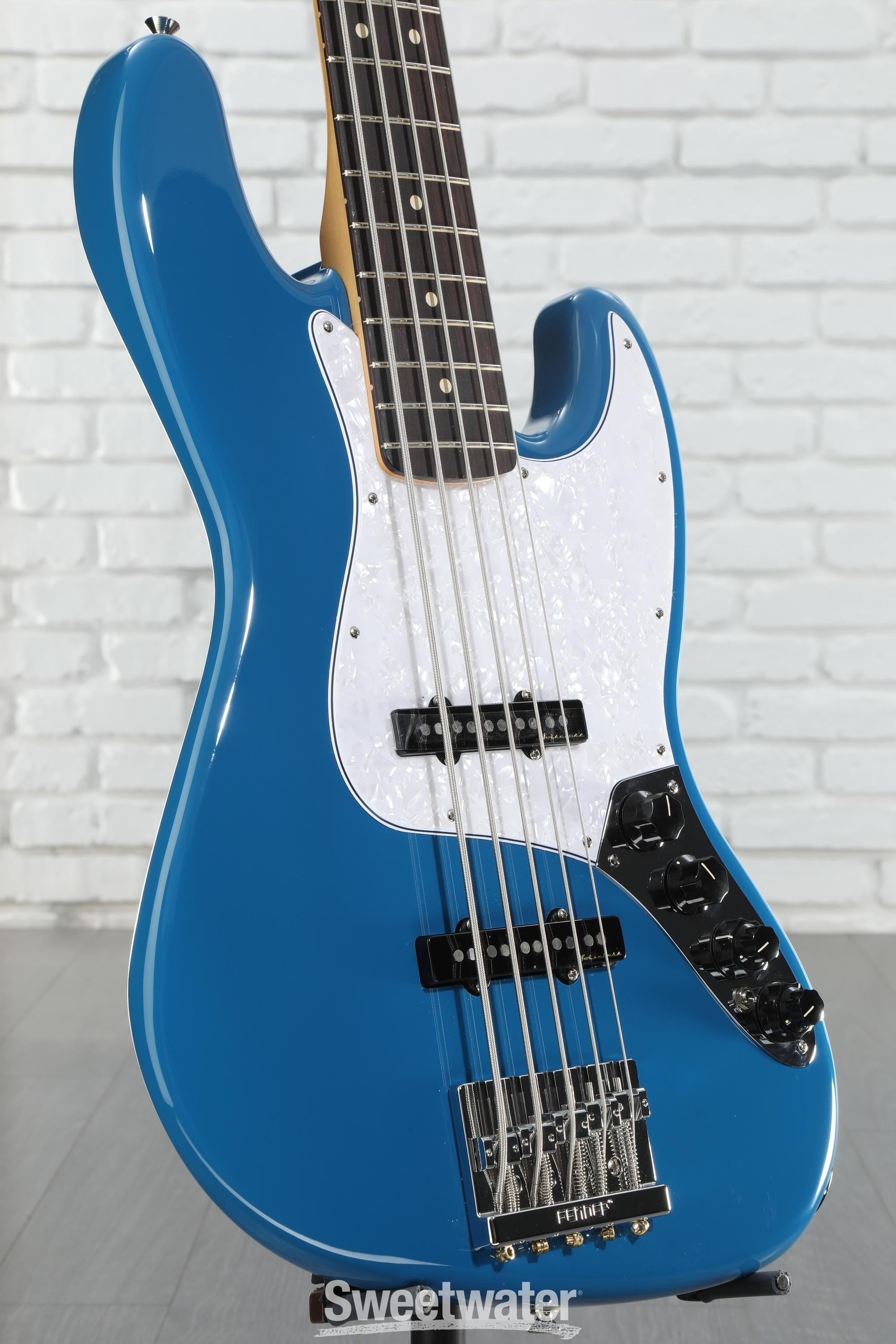 Fender Player II Modified Active Jazz Bass V - Electric Blue, Rosewood Fingerboard