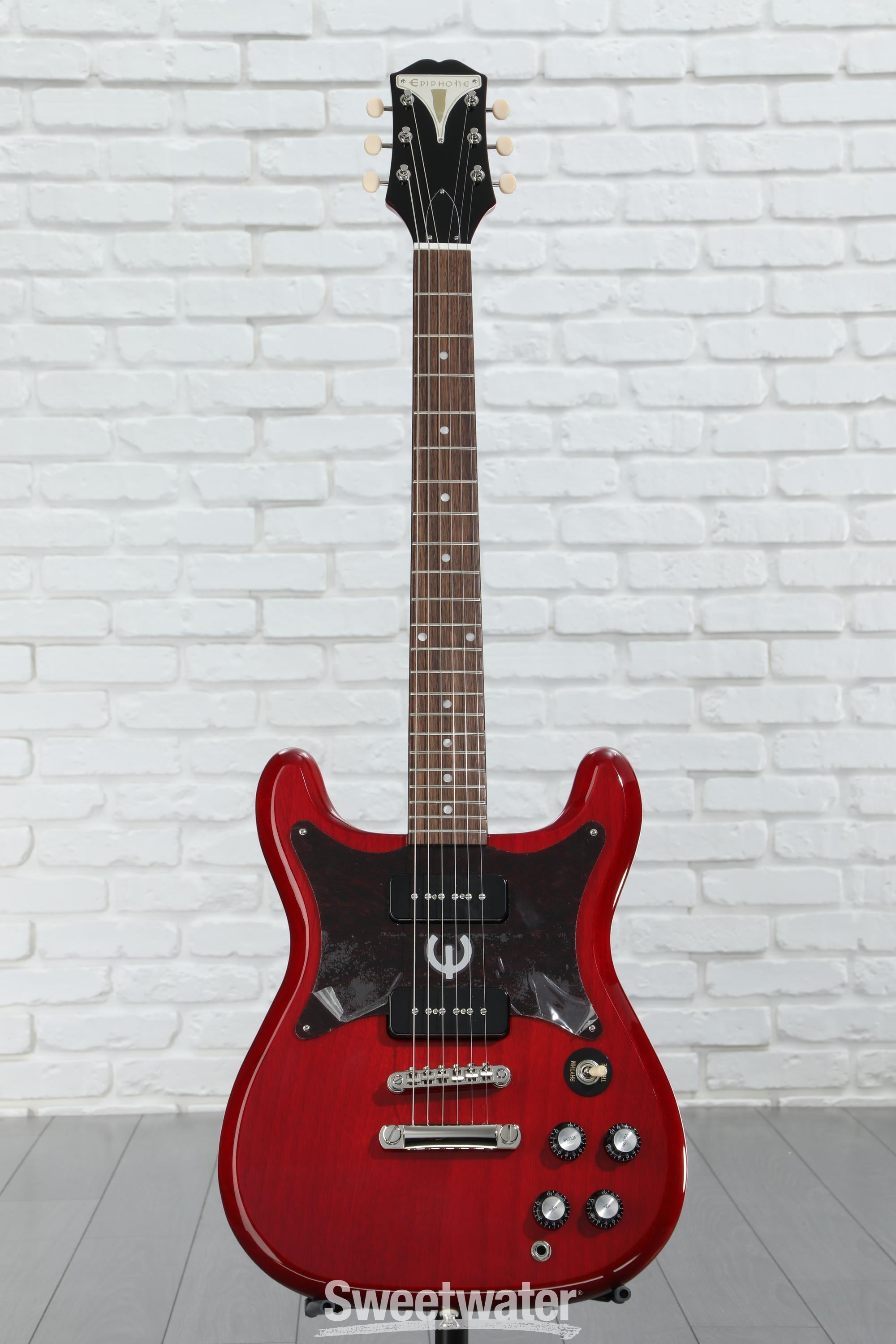 値下げしましたEpiphone Wilshire P-90 Cherry 改造品