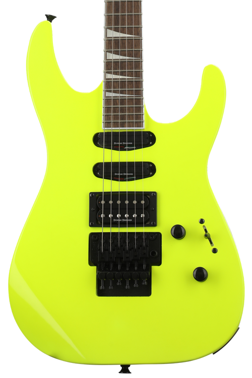 Jackson X Series Soloist SL3X Electric Guitar Neon Yellow