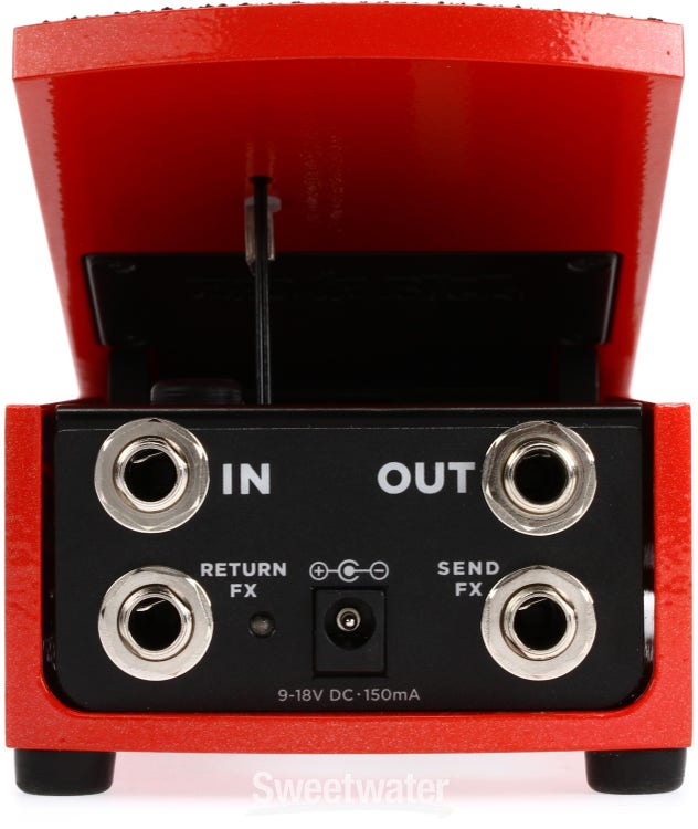 Ernie Ball VPJR Tuner / Volume Pedal - Red | Sweetwater 