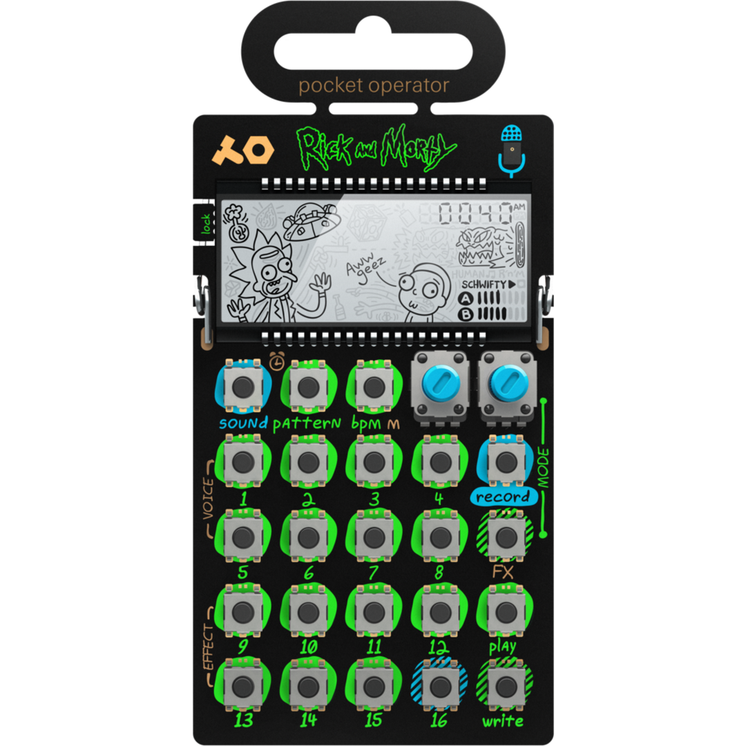 Teenage Engineering Pocket Operator PO-137 - Rick & Morty Limited Teenage Engineering Pocket Operator PO-137 - Rick & Morty Limited