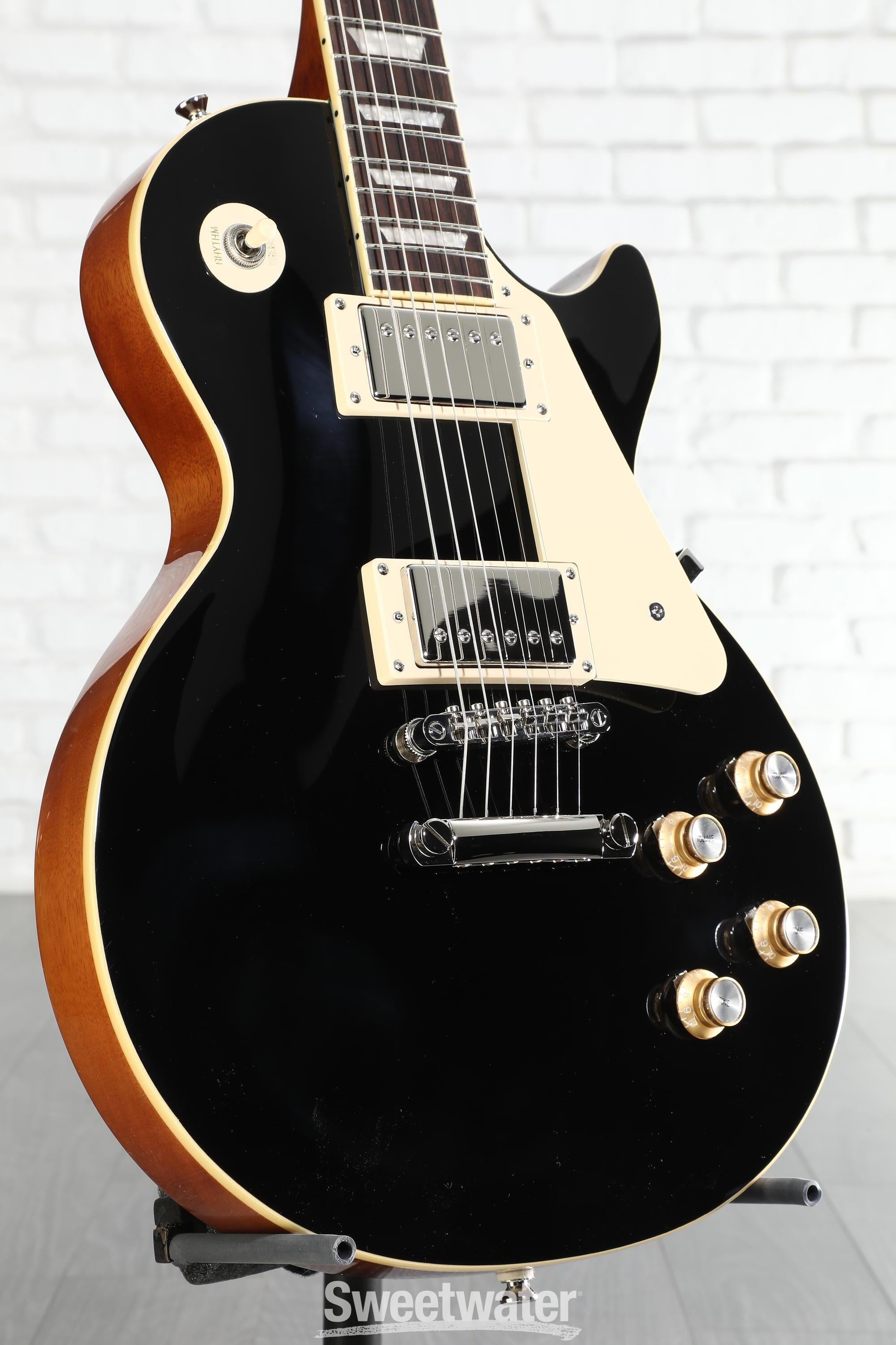 Epiphone Les Paul Standard '60s Electric Guitar - Ebony | Sweetwater