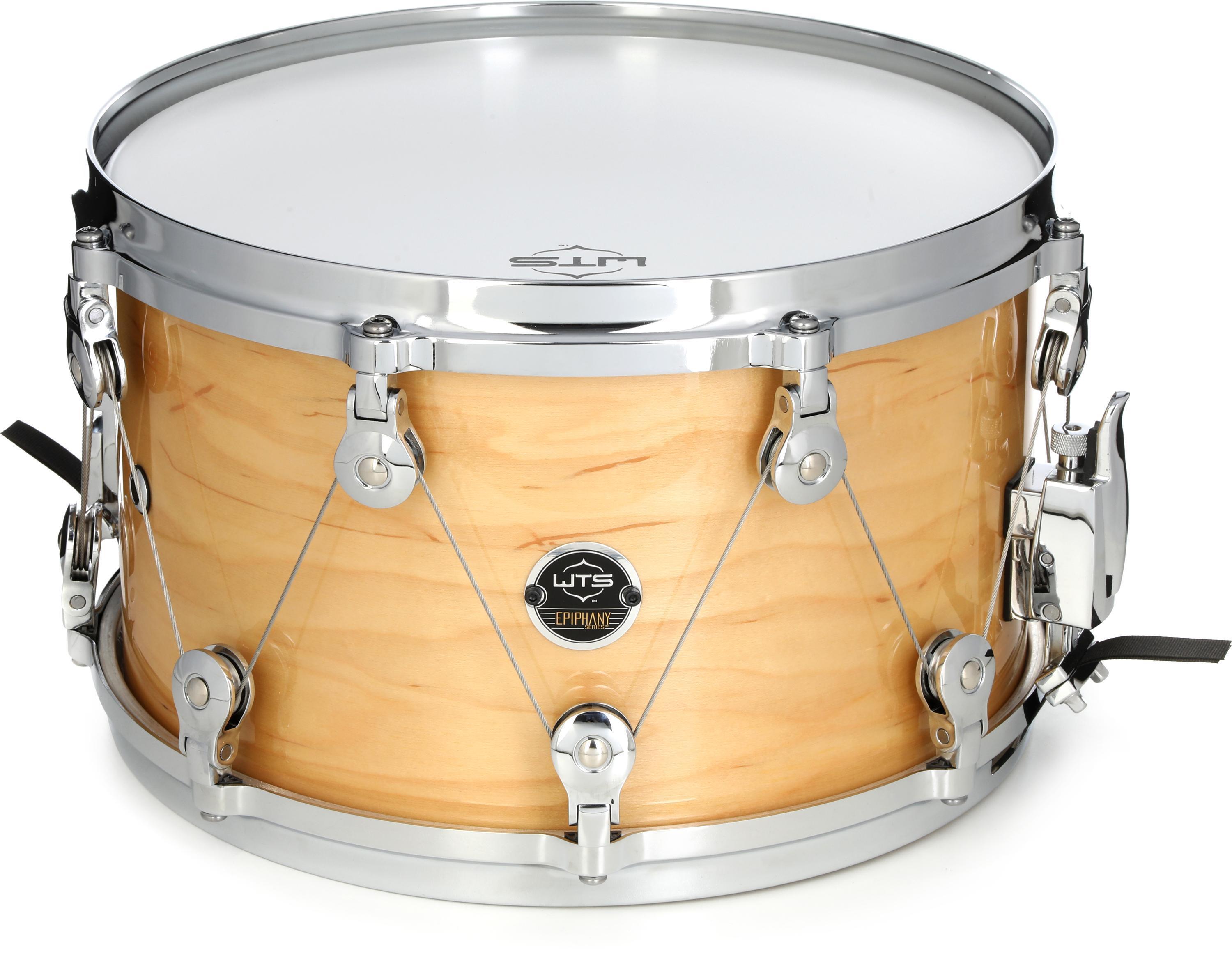 Photo of Welch Tuning Systems Epiphany Series Snare Drum - 7.5 inches x 13 inches - Gloss Natural