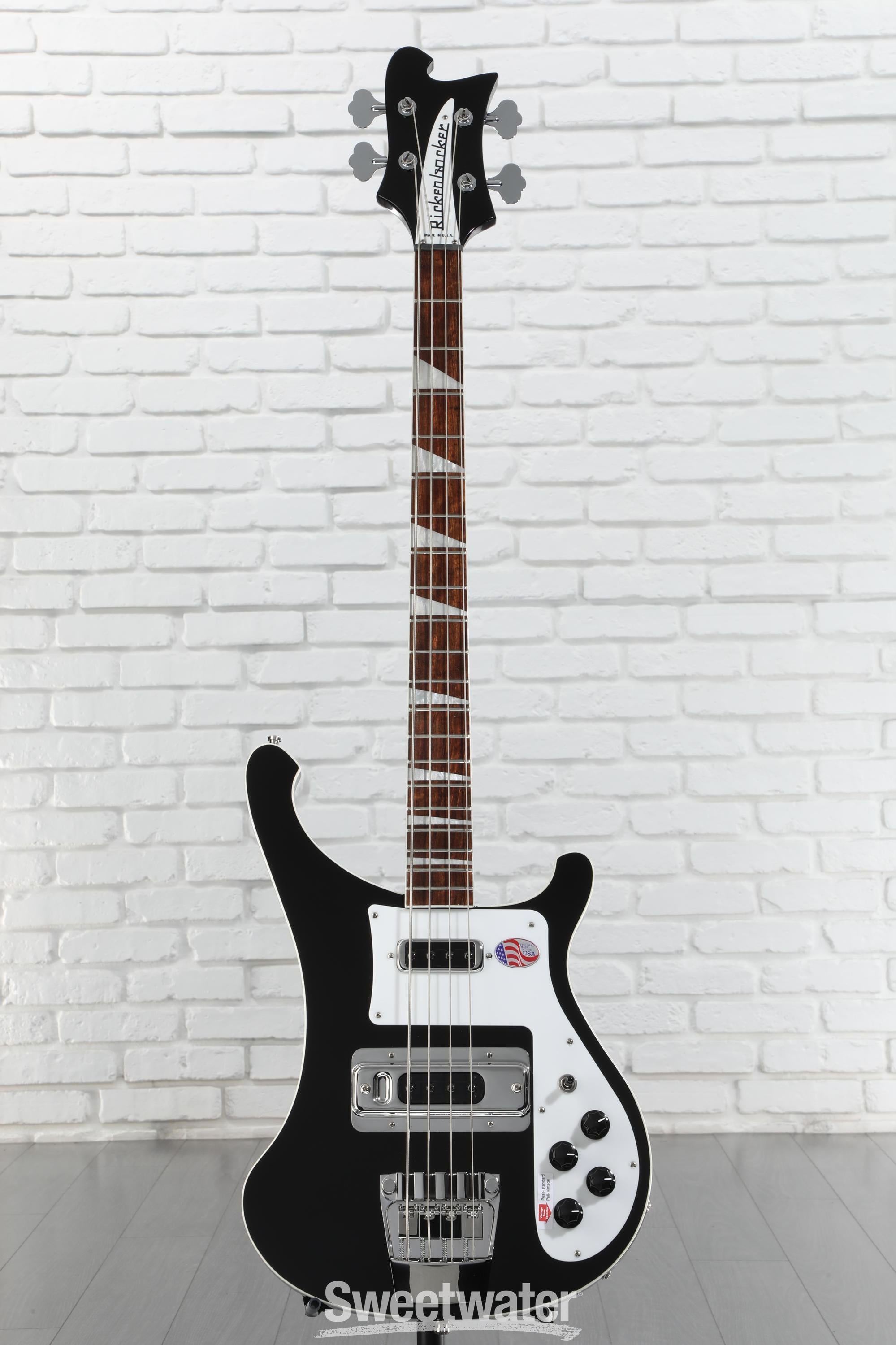 Rickenbacker 4003 Stereo Bass Guitar - Jetglo | Sweetwater