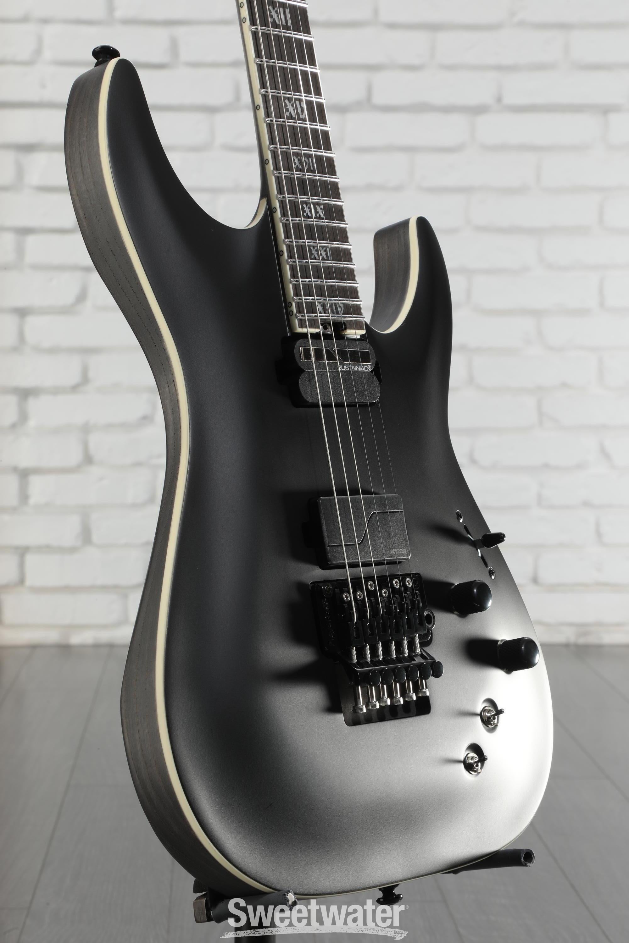 Schecter C-1 FR-S SLS Evil Twin Electric Guitar - Satin Black