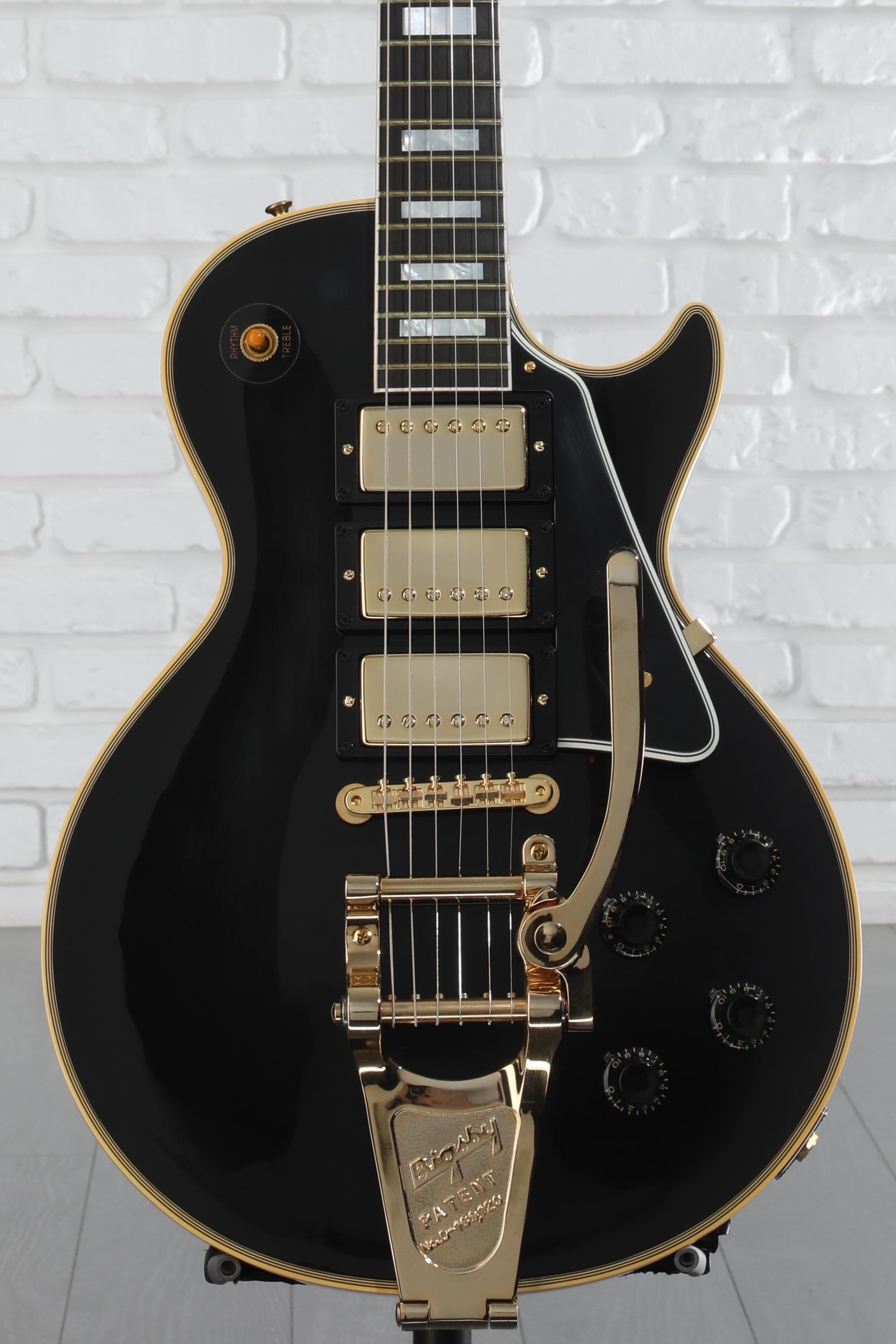 Gibson Custom 1957 Les Paul Custom Reissue Electric Guitar - Ebony