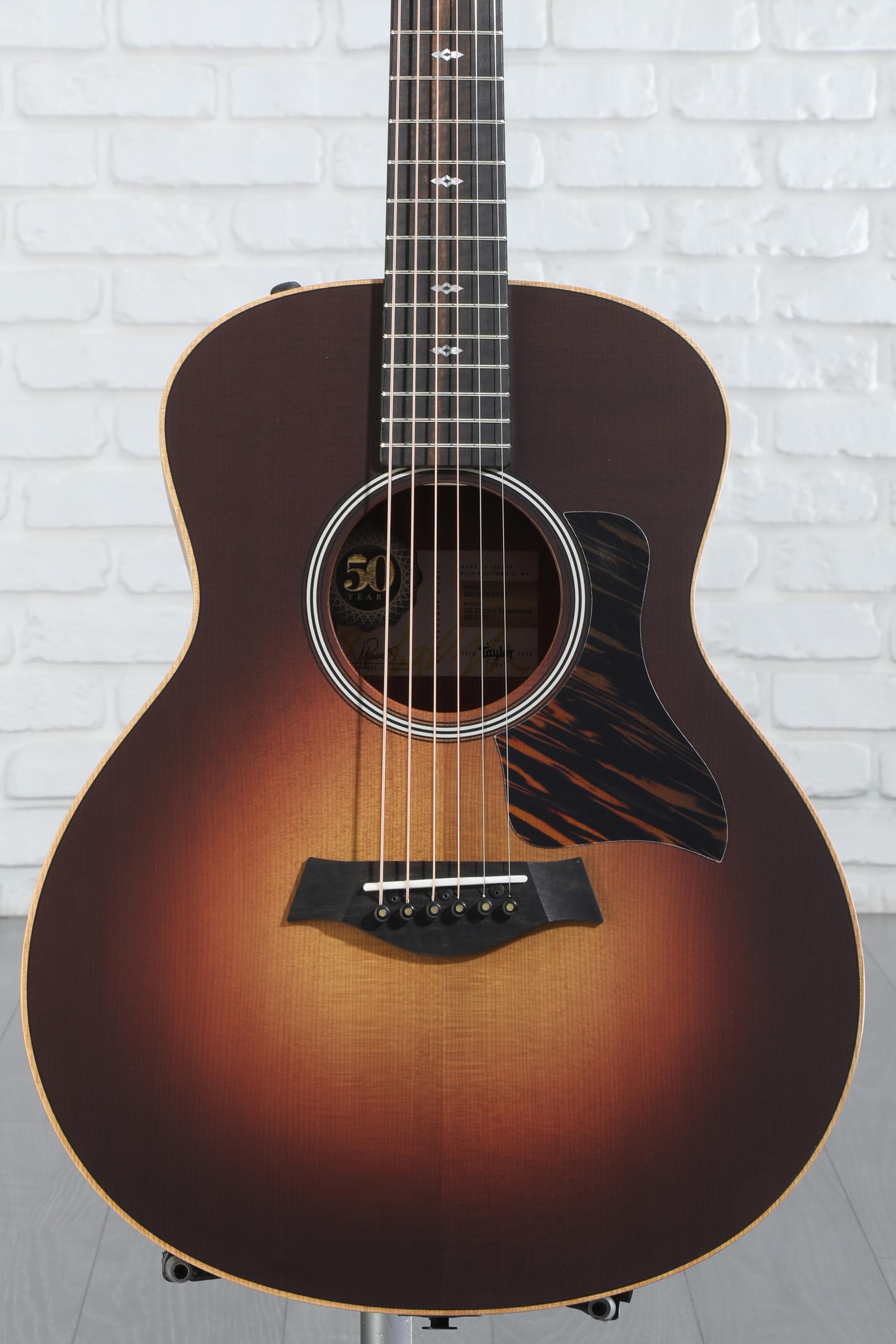 Taylor 50th Anniversary GS Mini-e Rosewood Acoustic-electric Guitar -  Custom Burst | Sweetwater