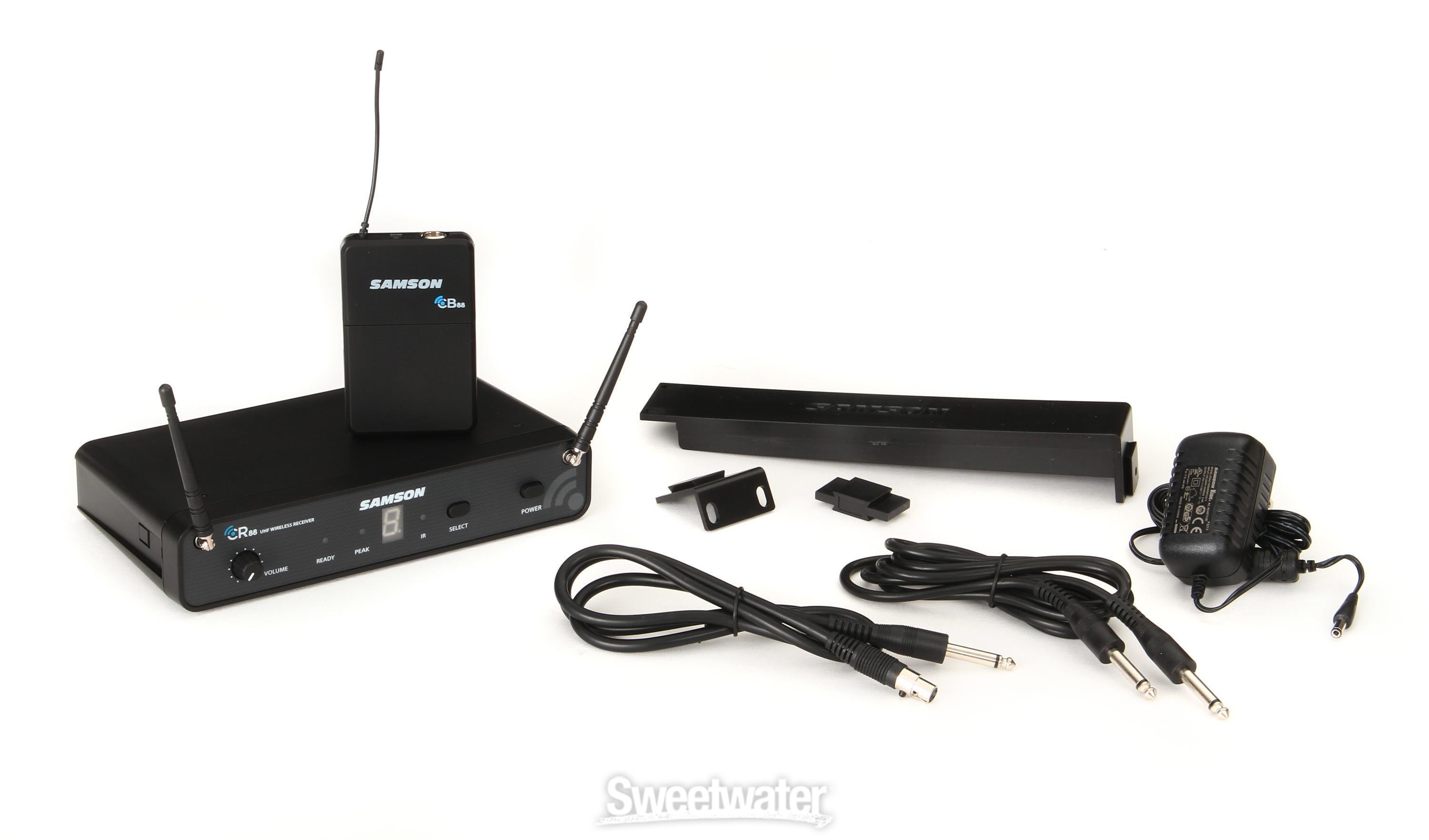 Samson Concert 88 Guitar Wireless System - D Band Reviews | Sweetwater