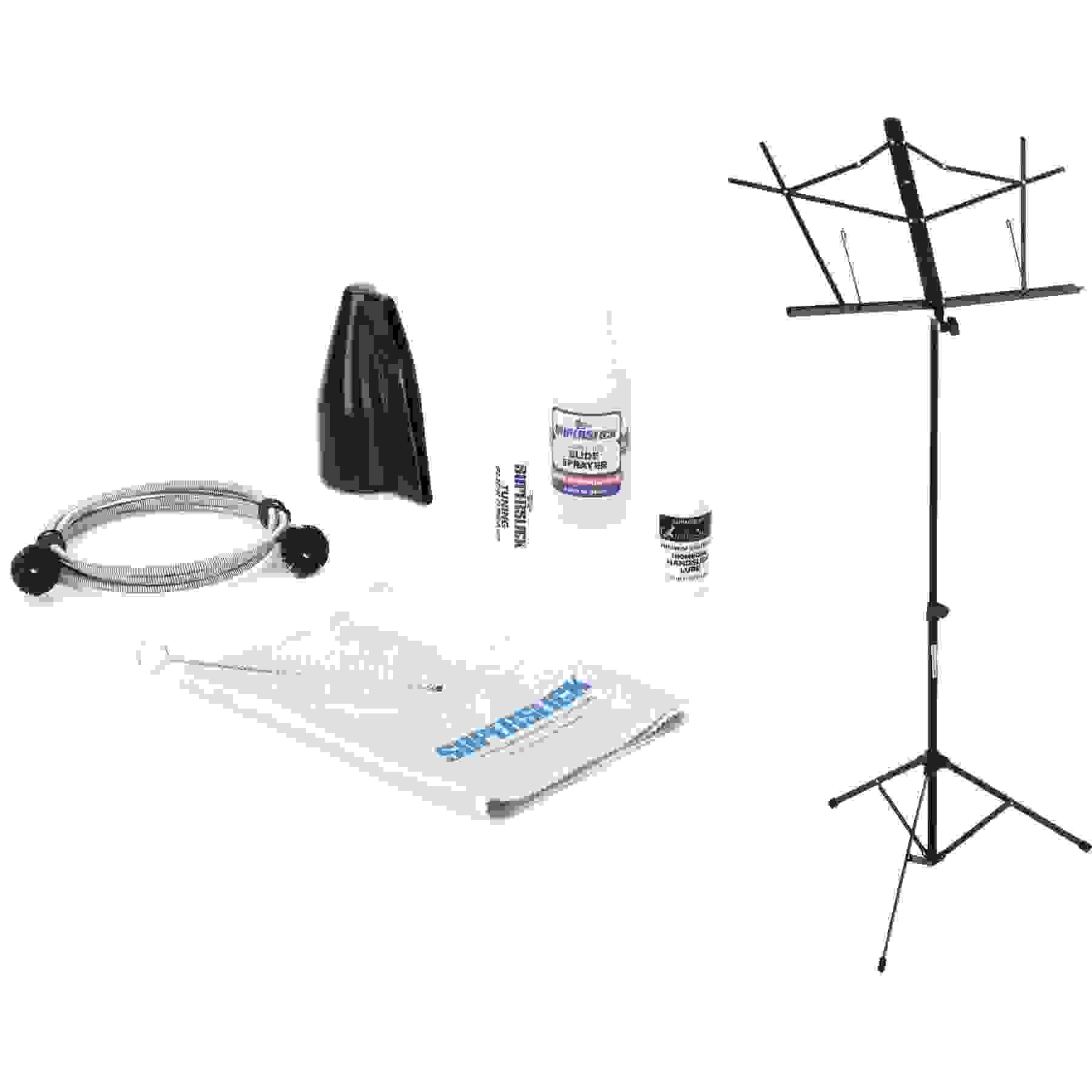 Sweetwater Trombone Care Kit and Music Stand