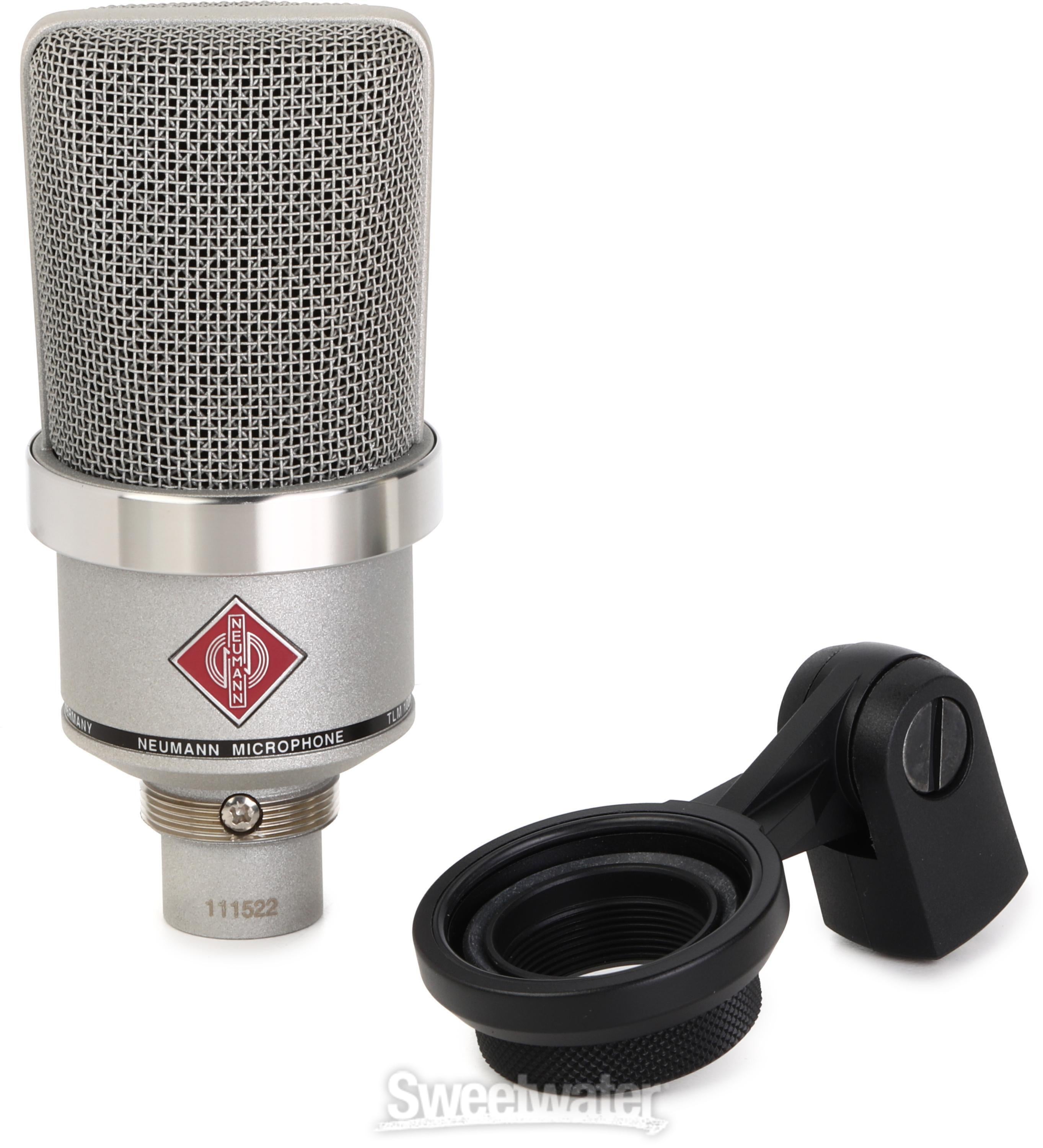 Neumann TLM 102 Large-diaphragm Condenser Microphone - Nickel