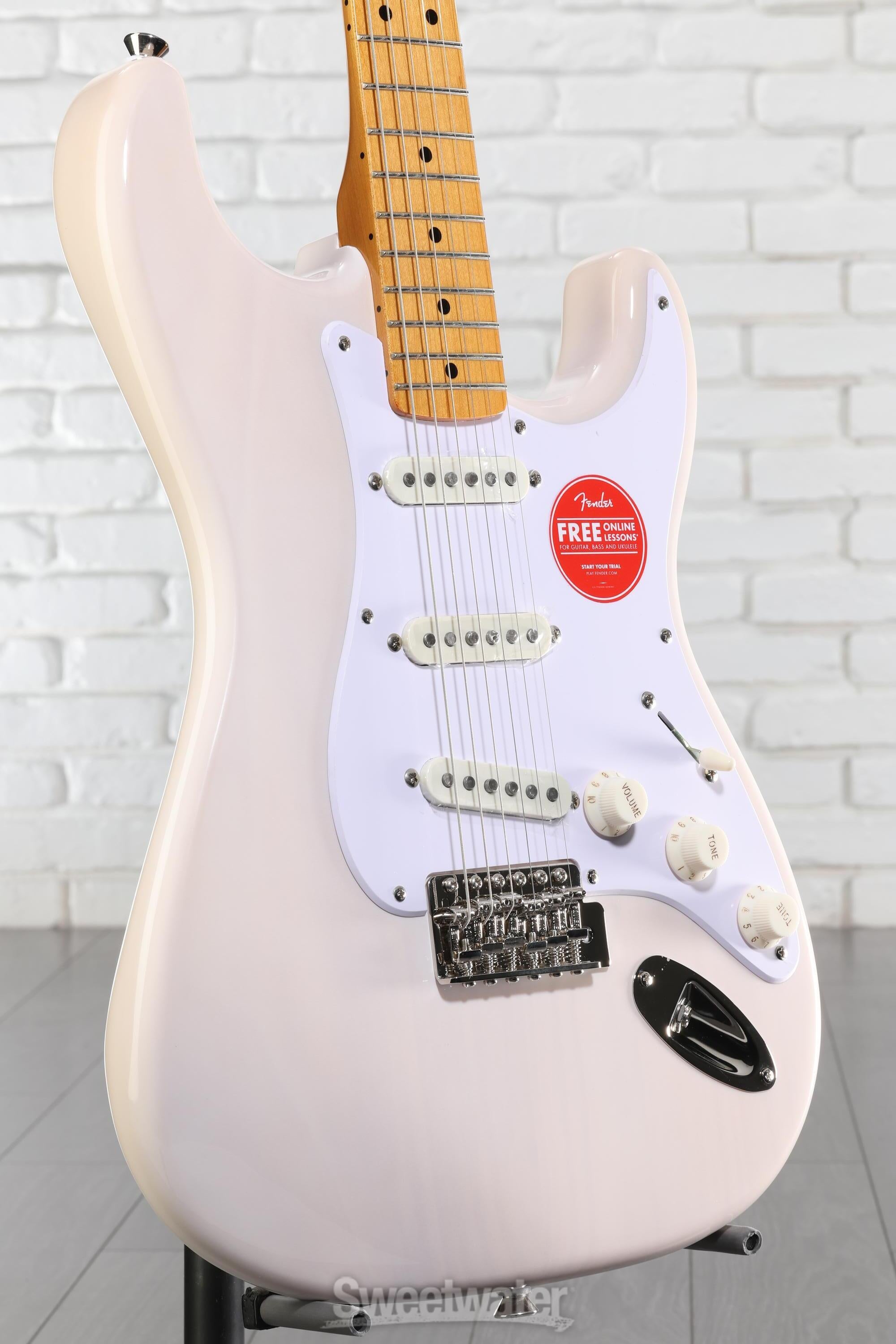 Squier Classic Vibe '50s Stratocaster - White Blonde | Sweetwater