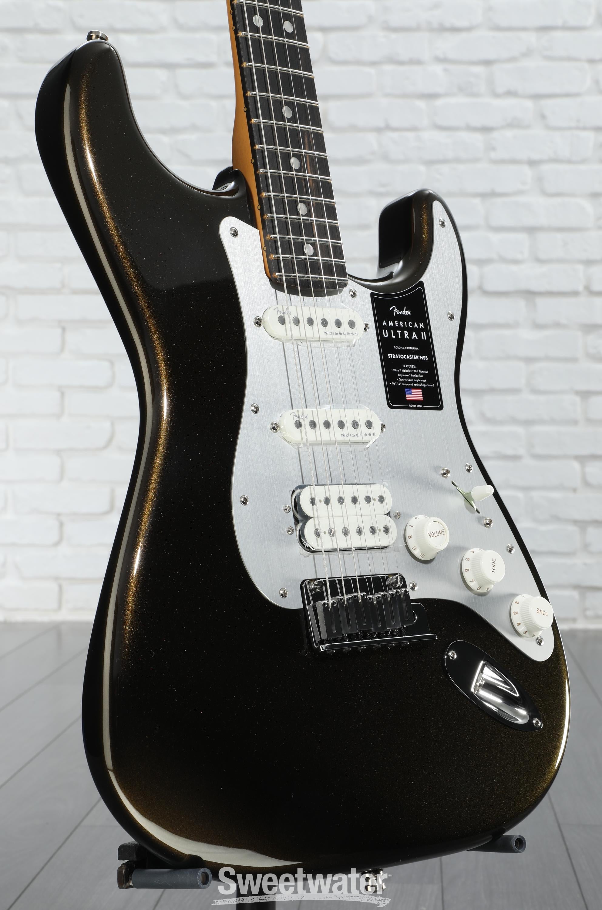 ギター Fender American Ultra StratocasterHSS Fender American Ultra II Stratocaster HSS Electric Guitar