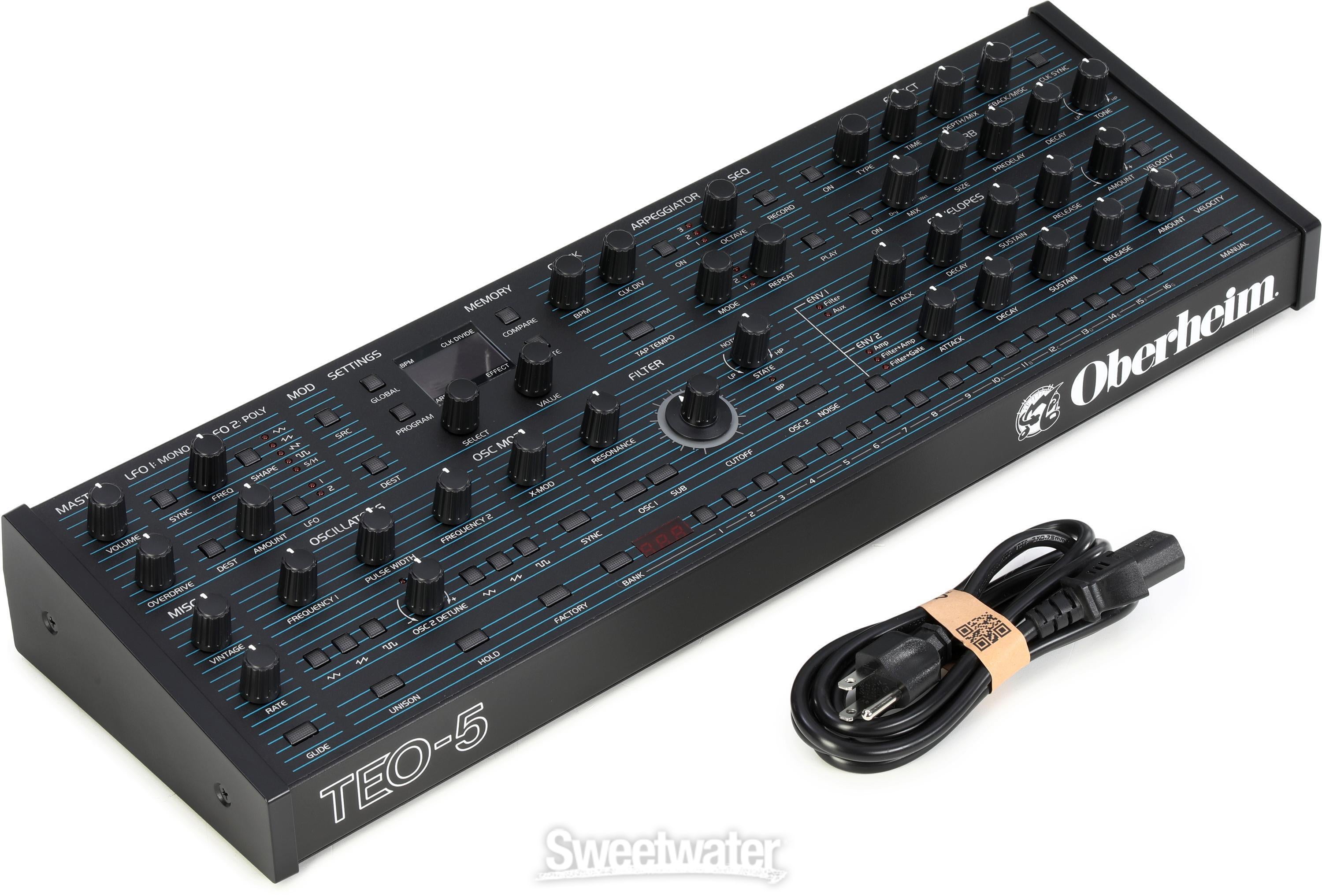Oberheim TEO-5 Polyphonic Desktop Synthesizer Module