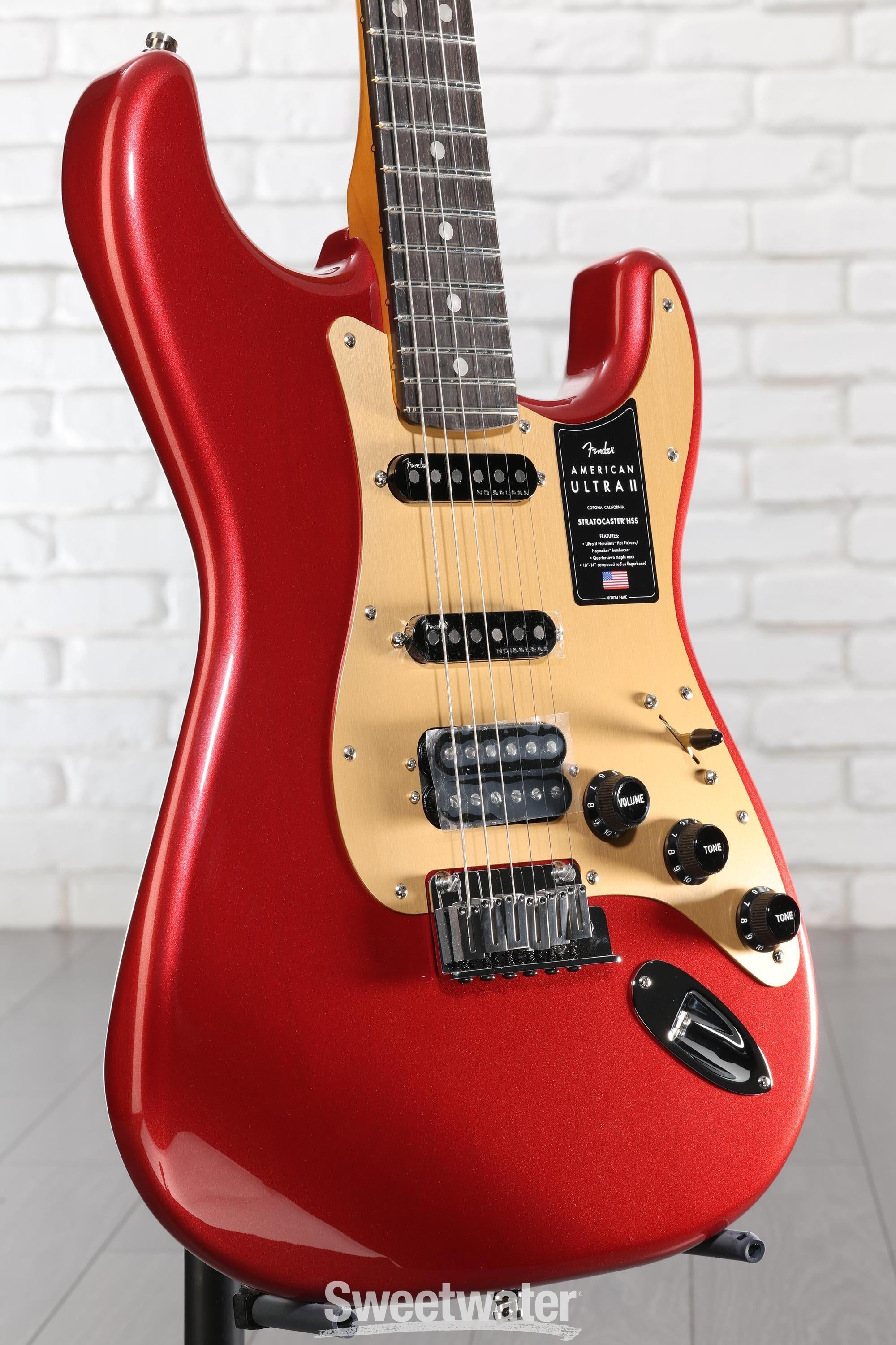 Fender American Ultra II Stratocaster HSS Electric Guitar