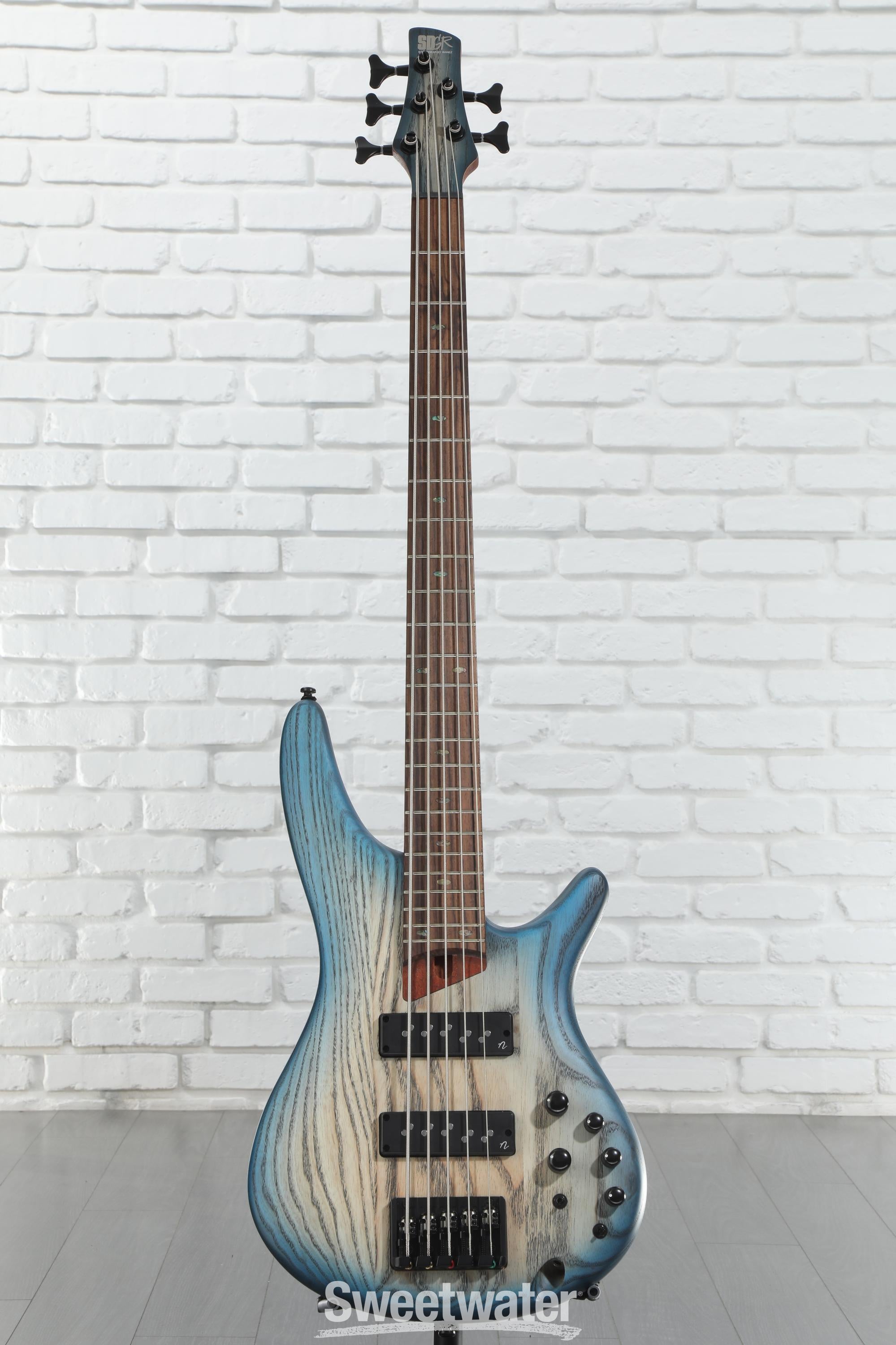 Ibanez Standard SR605E Bass Guitar - Cosmic Blue Starburst
