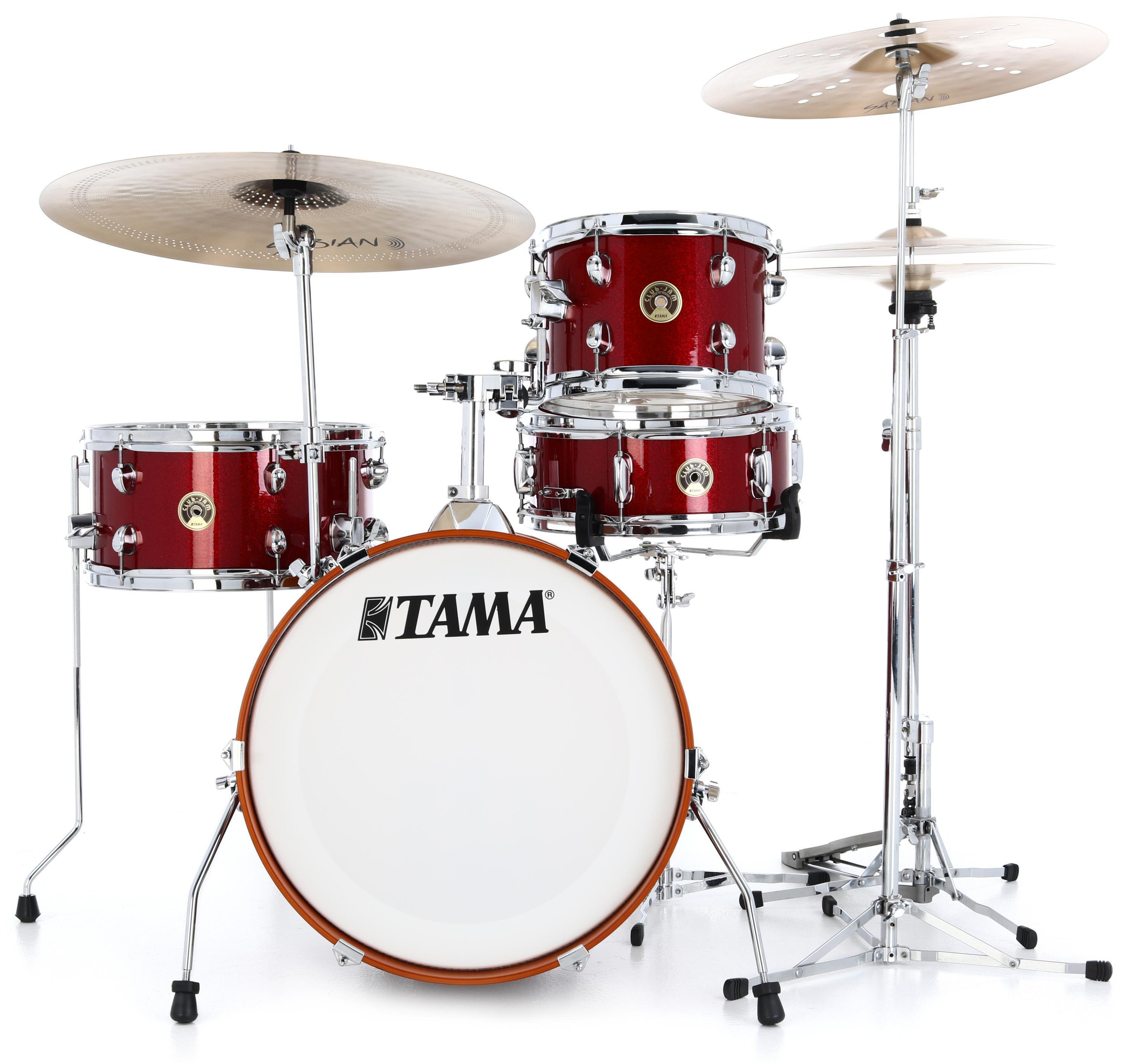 Tama Club-JAM 4-piece Shell Pack and 5-piece Stage Master Hardware