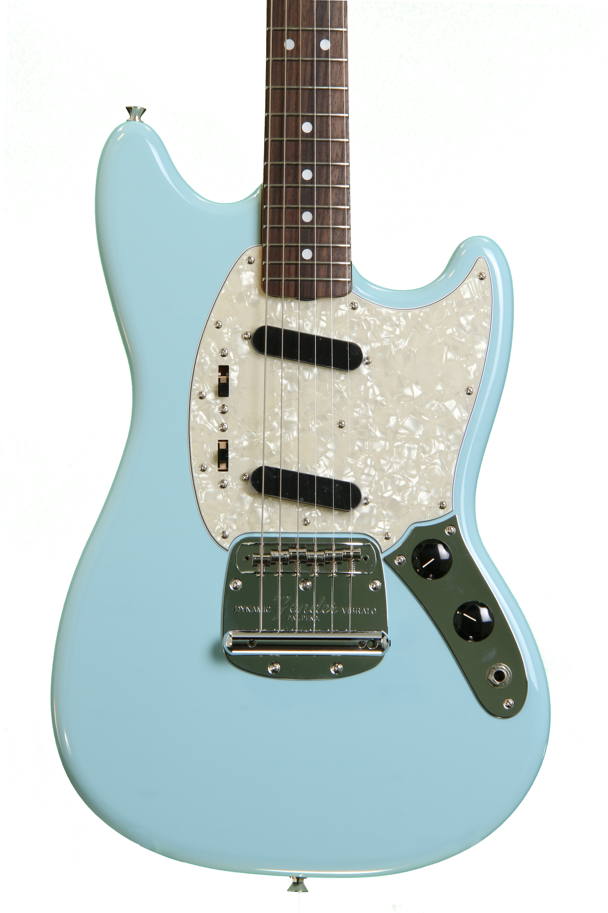 Fender '65 Mustang - Daphne Blue | Sweetwater