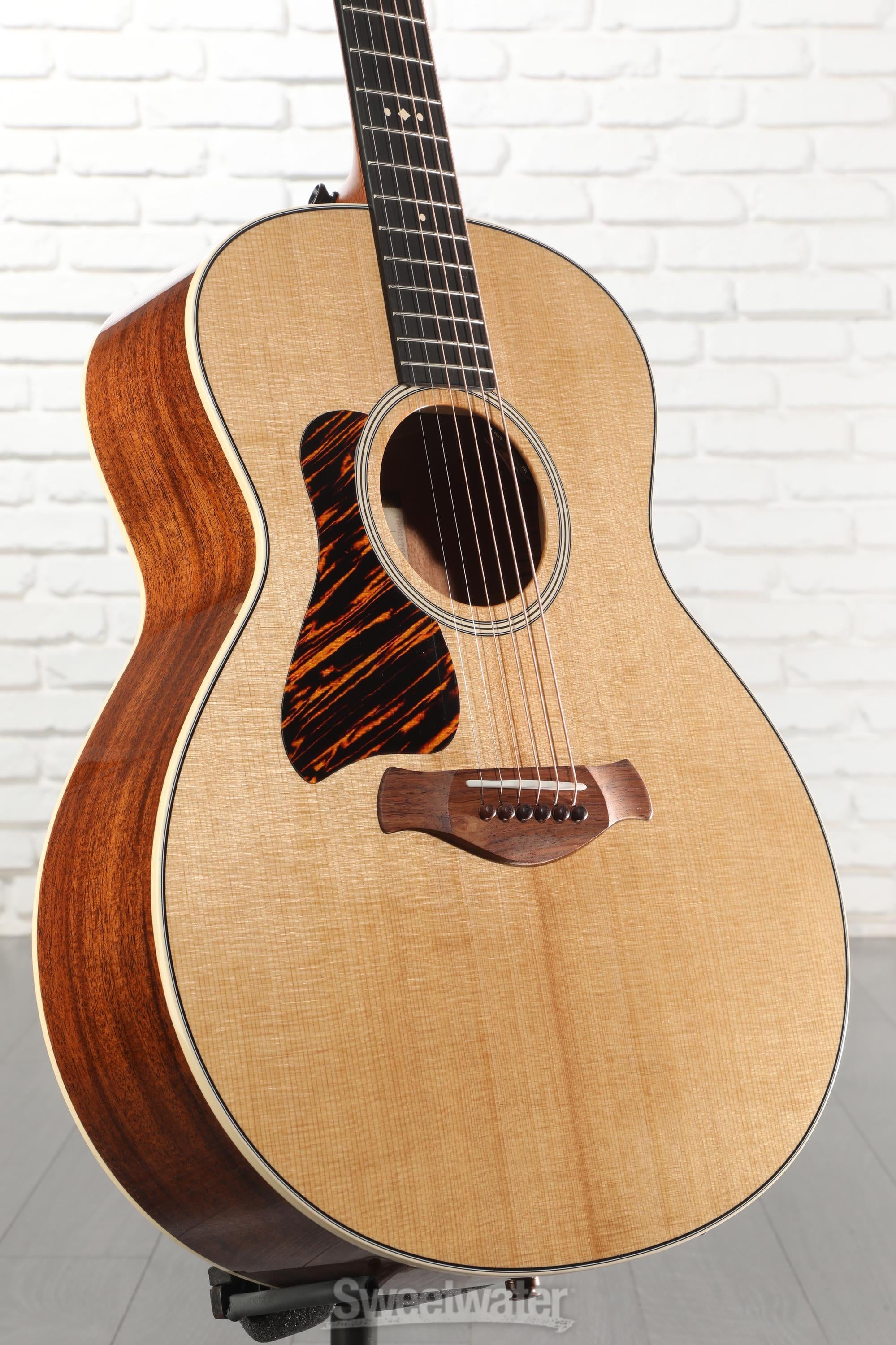 Photo of Taylor Gold Label 514e Left-handed Acoustic-electric Guitar - Natural with Firestripe Pickguard