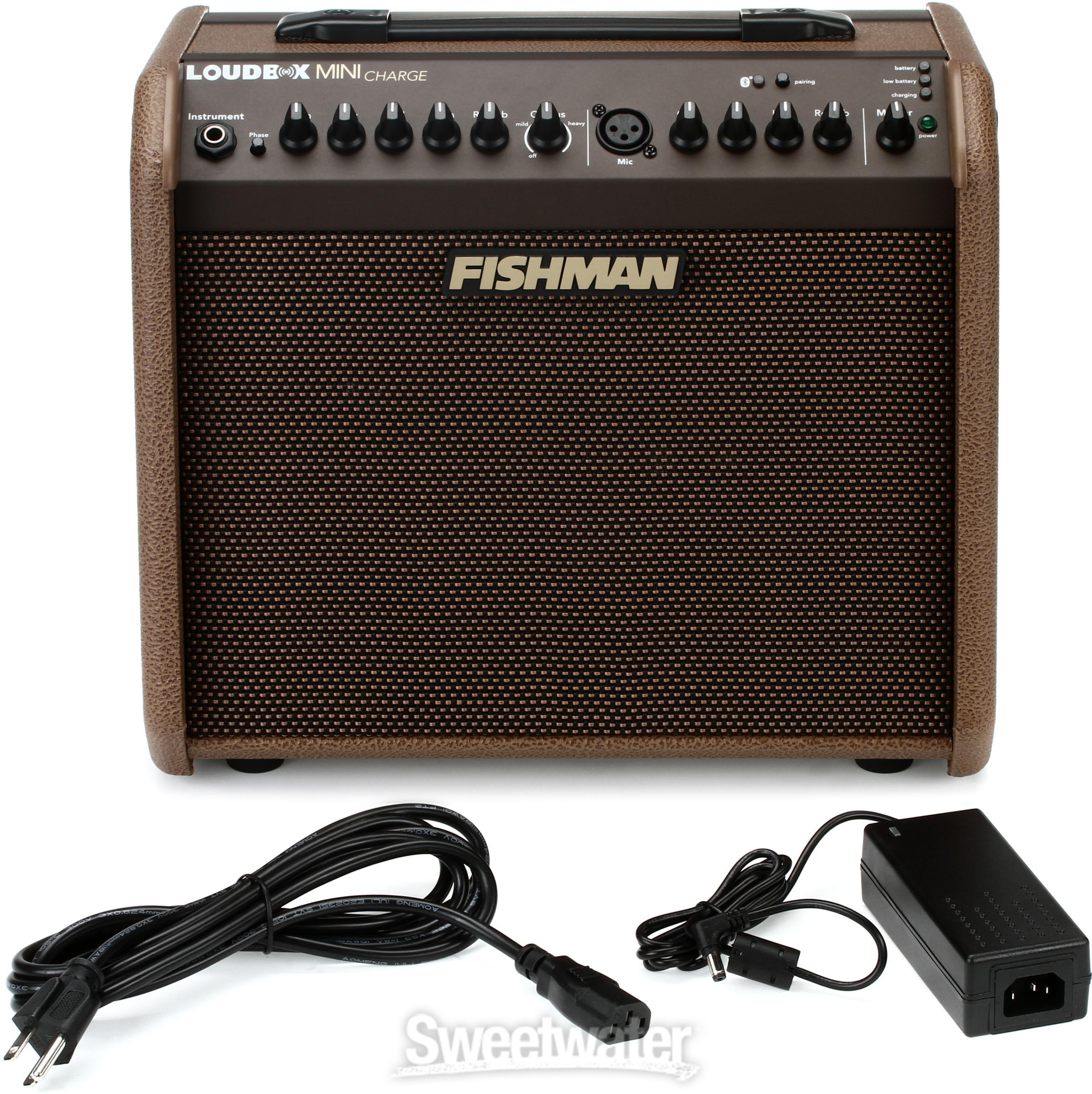 Fishman Loudbox Mini Charge 60-watt 1x6.5 Battery Powered Acoustic Combo  Amp | Sweetwater