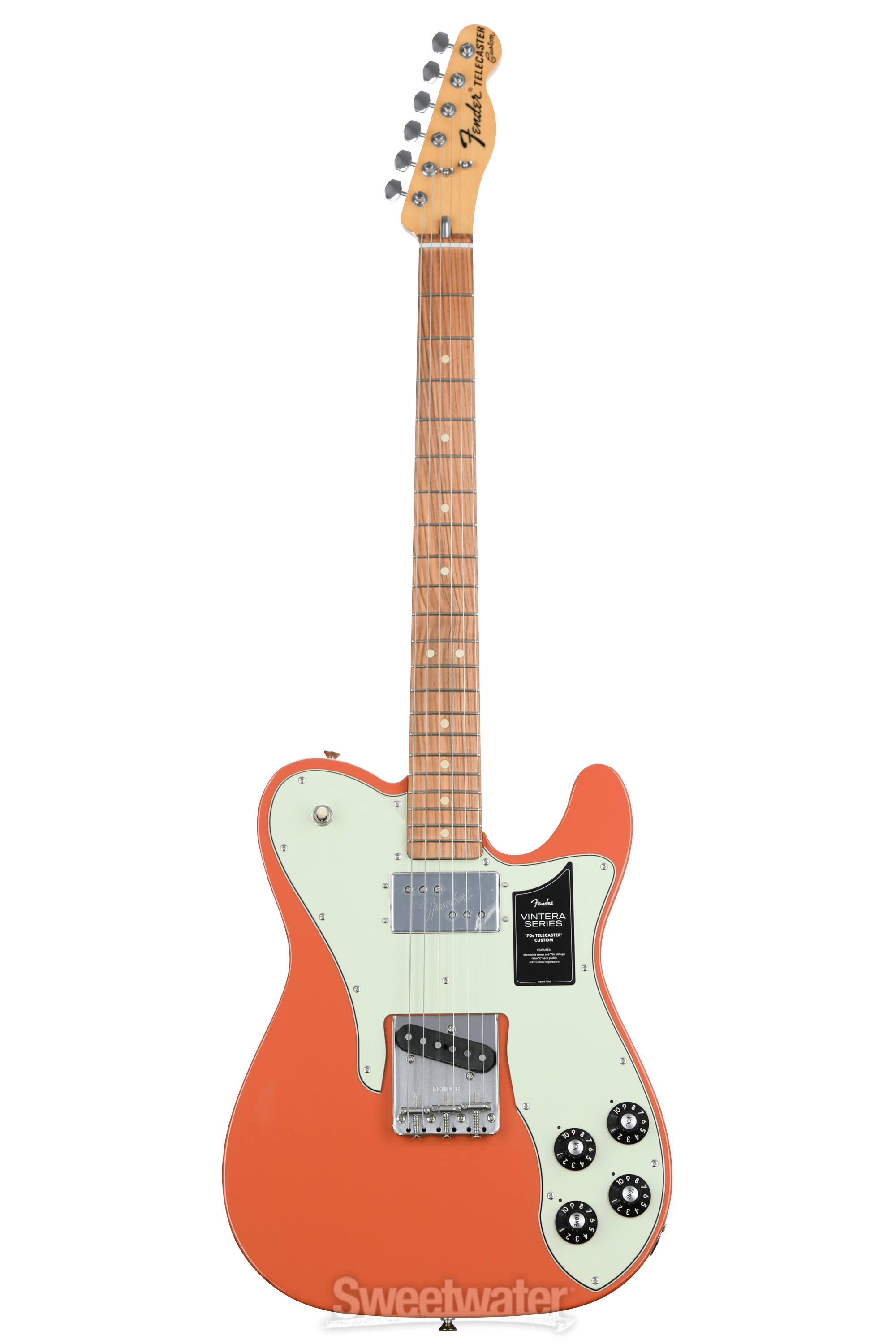 Fender vintera 70s telecaster online custom fiesta red