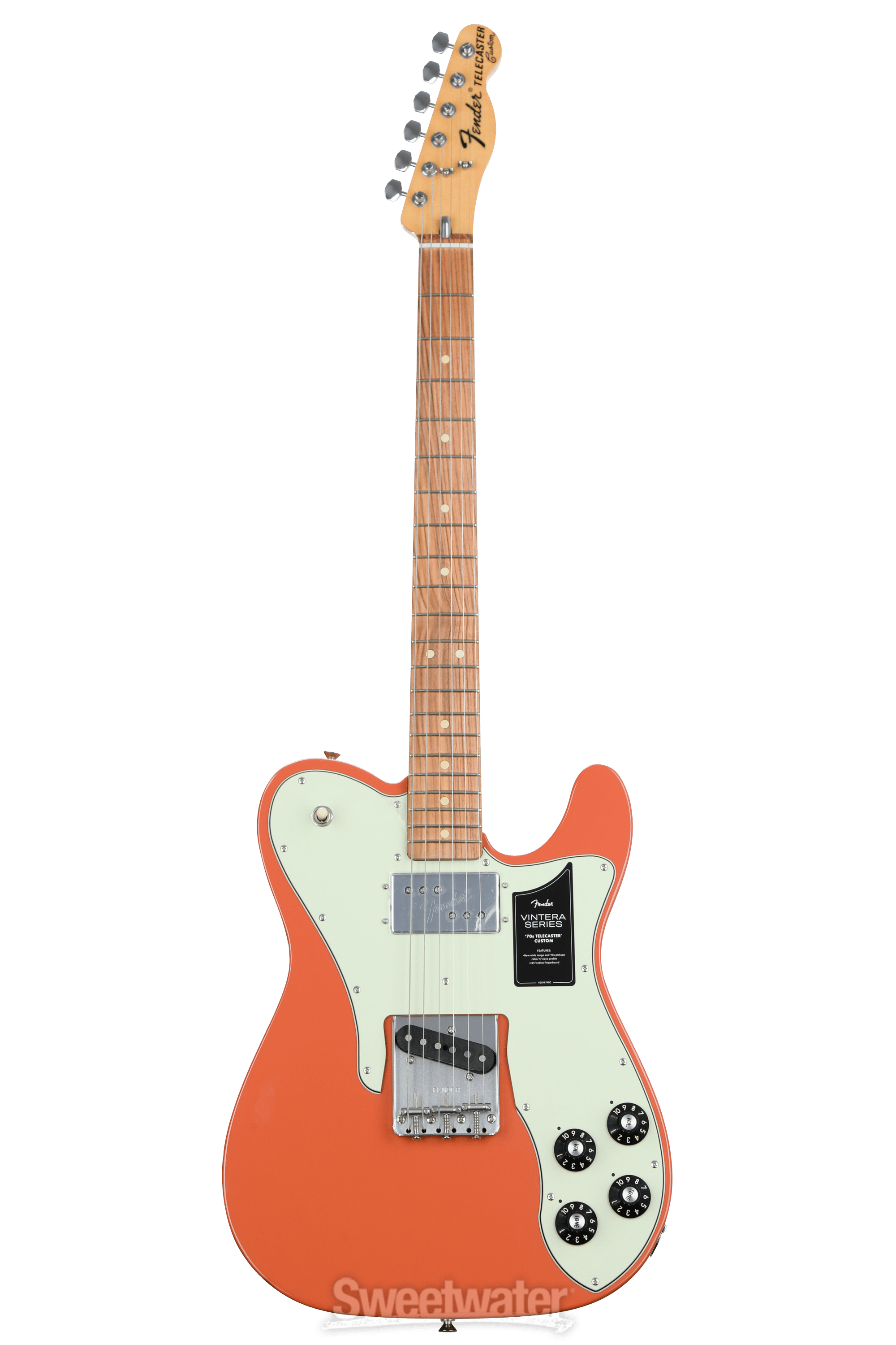 Fender Vintera '70s Telecaster Custom - Fiesta Red with Pau Ferro