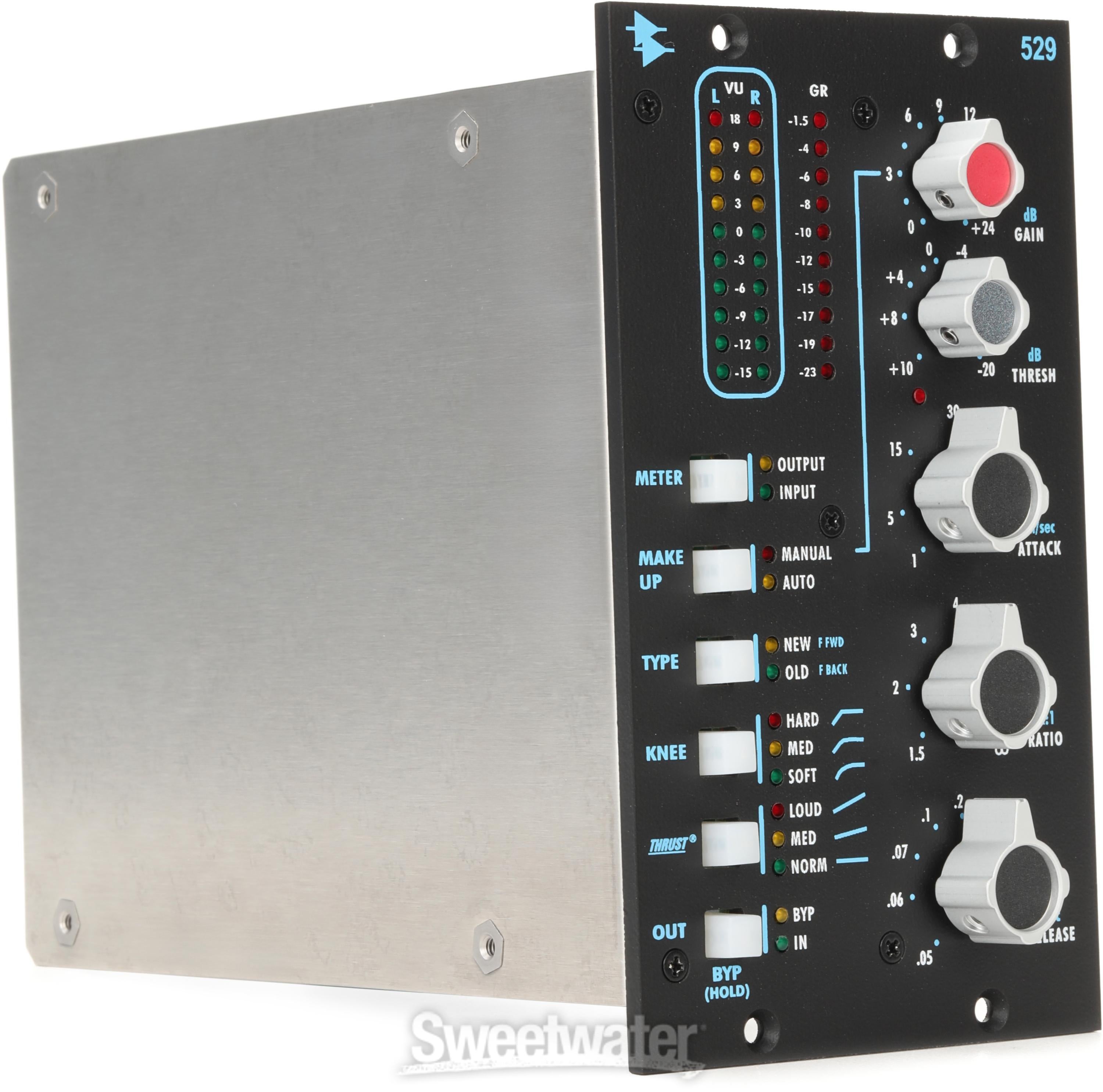 API 529 500 Series Stereo Compressor | Sweetwater