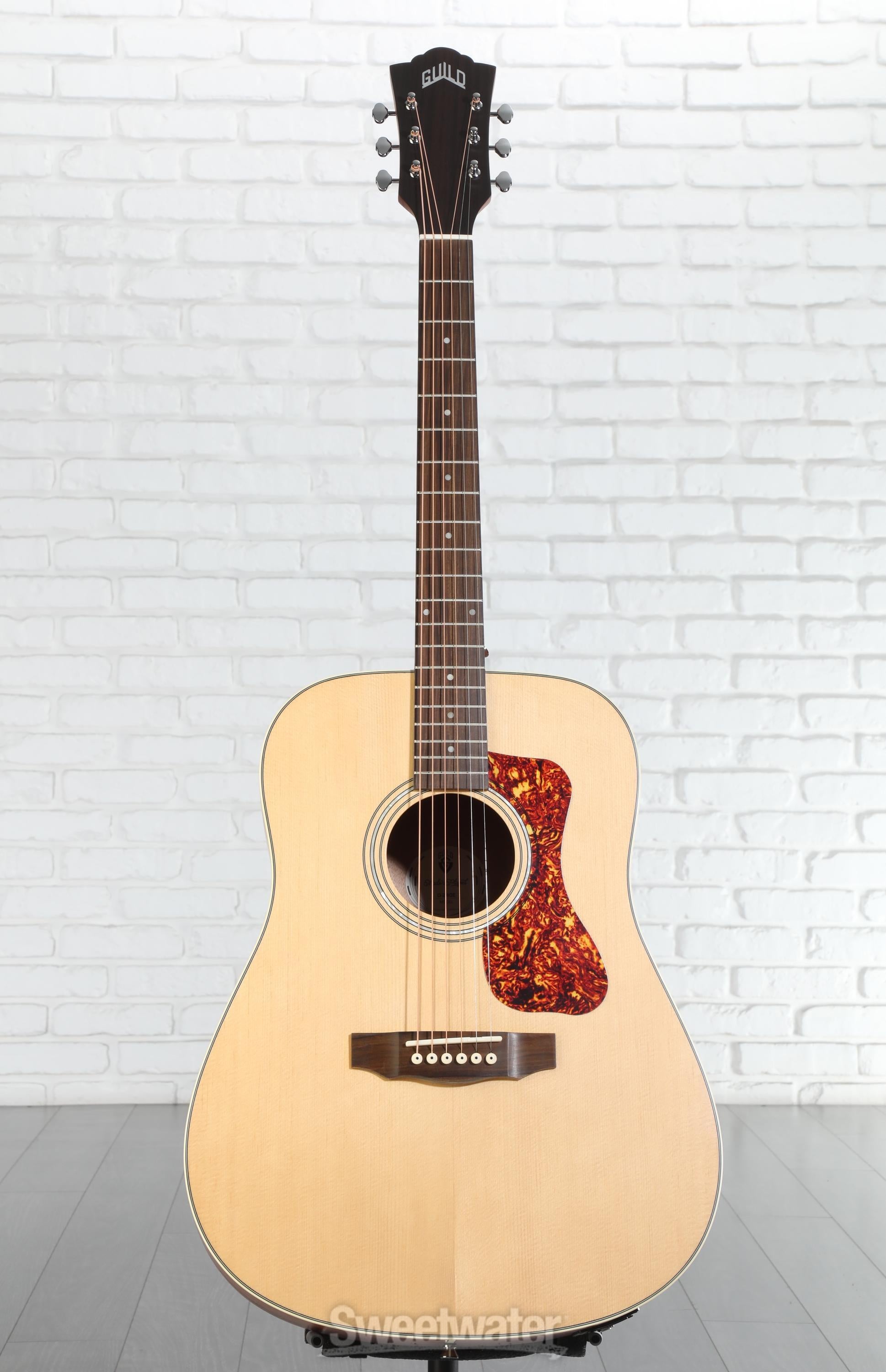 Guild D-240E Acoustic-Electric Guitar - Natural | Sweetwater