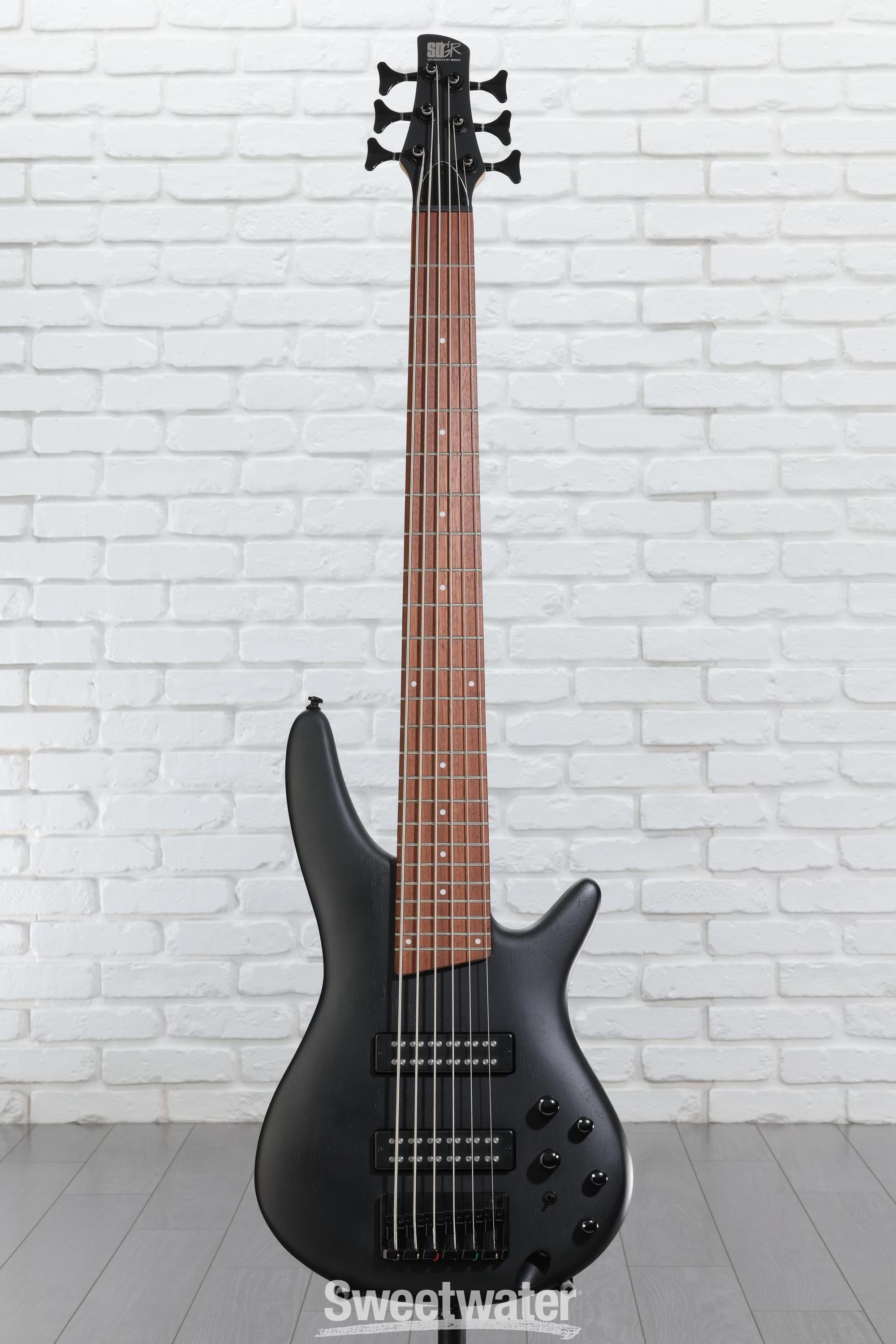 Ibanez Standard SR306EB Bass Guitar - Weathered Black