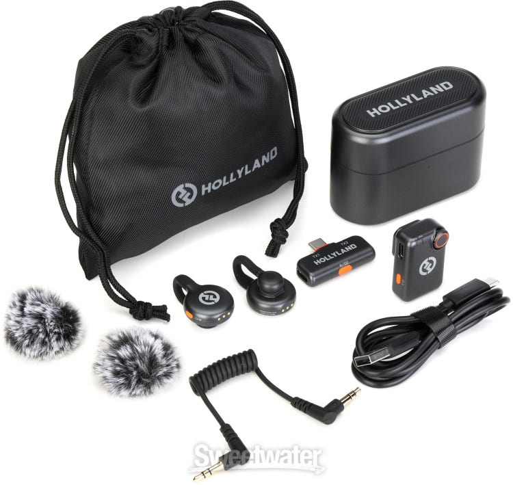 Hollyland Lark M2S Mini Combo Wireless System