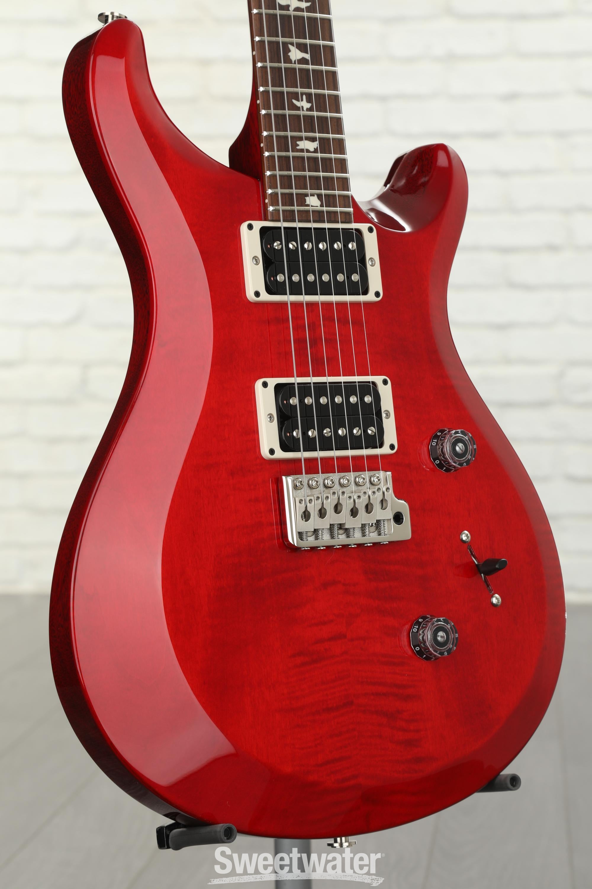 PRS S2 Custom 24 Electric Guitar - Scarlet Red | Sweetwater