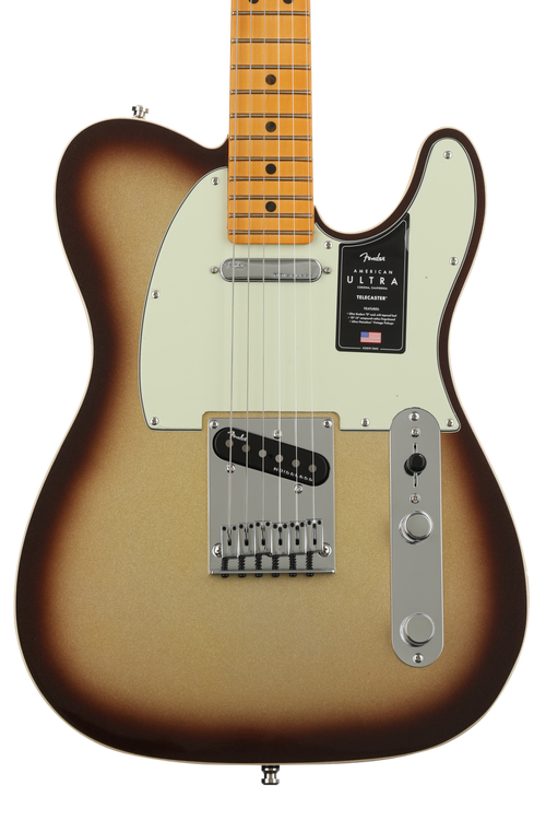 人気商品の再入荷情報をお届け！ American Fender Ultra Maple with Burst Mocha - Telecaster ギター
