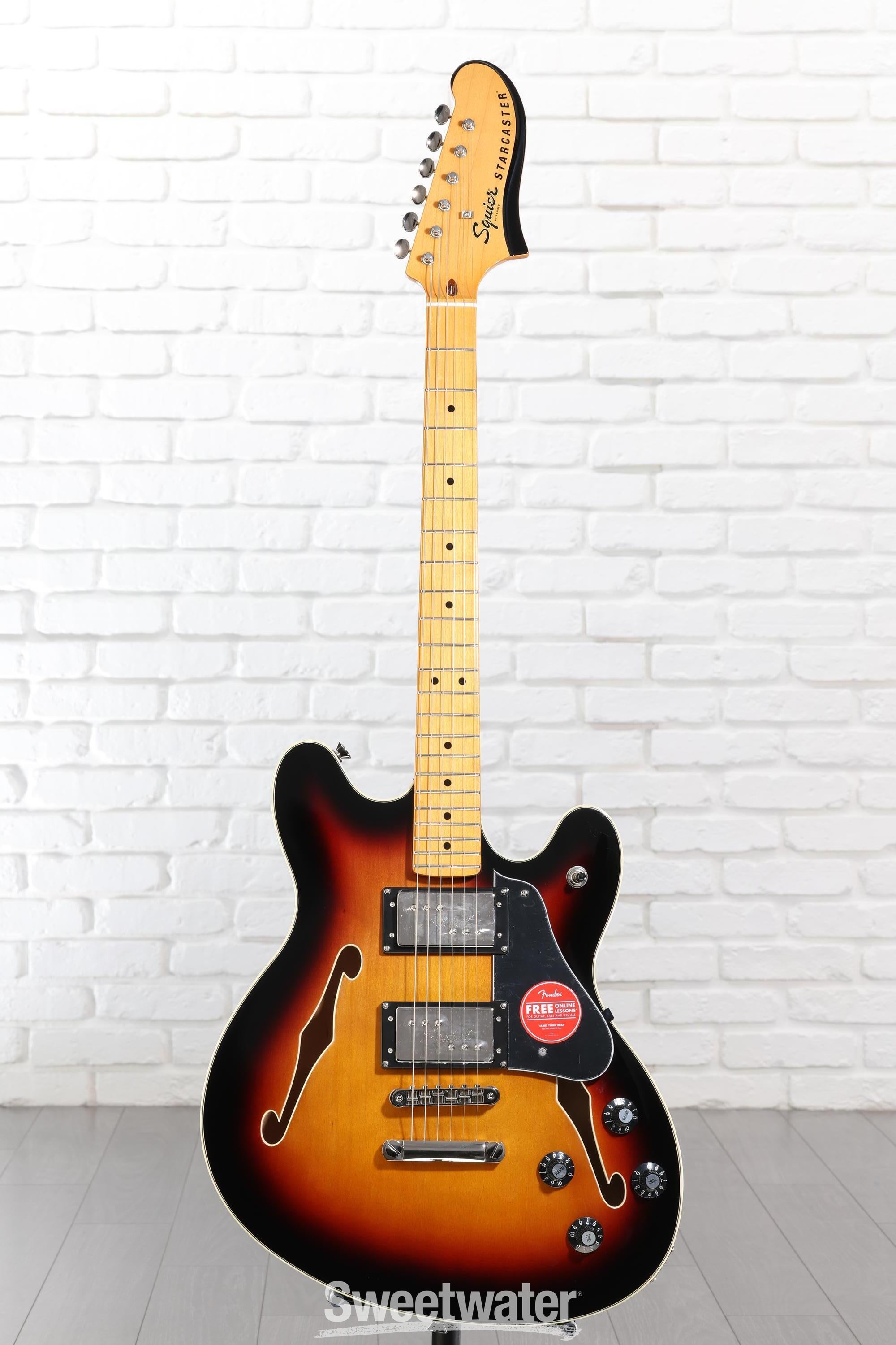 Squier Classic Vibe Starcaster サンバースト Squier Classic Vibe Starcaster Maple Fingerboard Electric Guitar 3