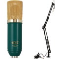 Photo of MXL V67G Large-diaphragm Condenser Microphone Bundle with Desktop Boom Stand and Cable